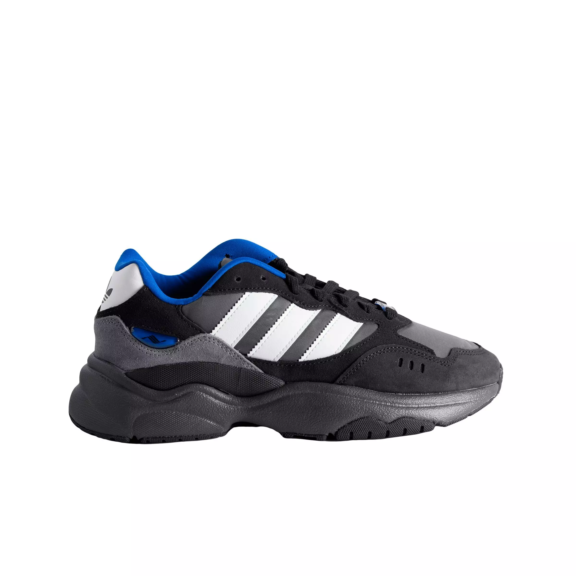 adidas Originals Retropy F90 "Grey Six/Crystal White/Royal Blue" Men's Shoe - GREY/WHITE/ROYAL