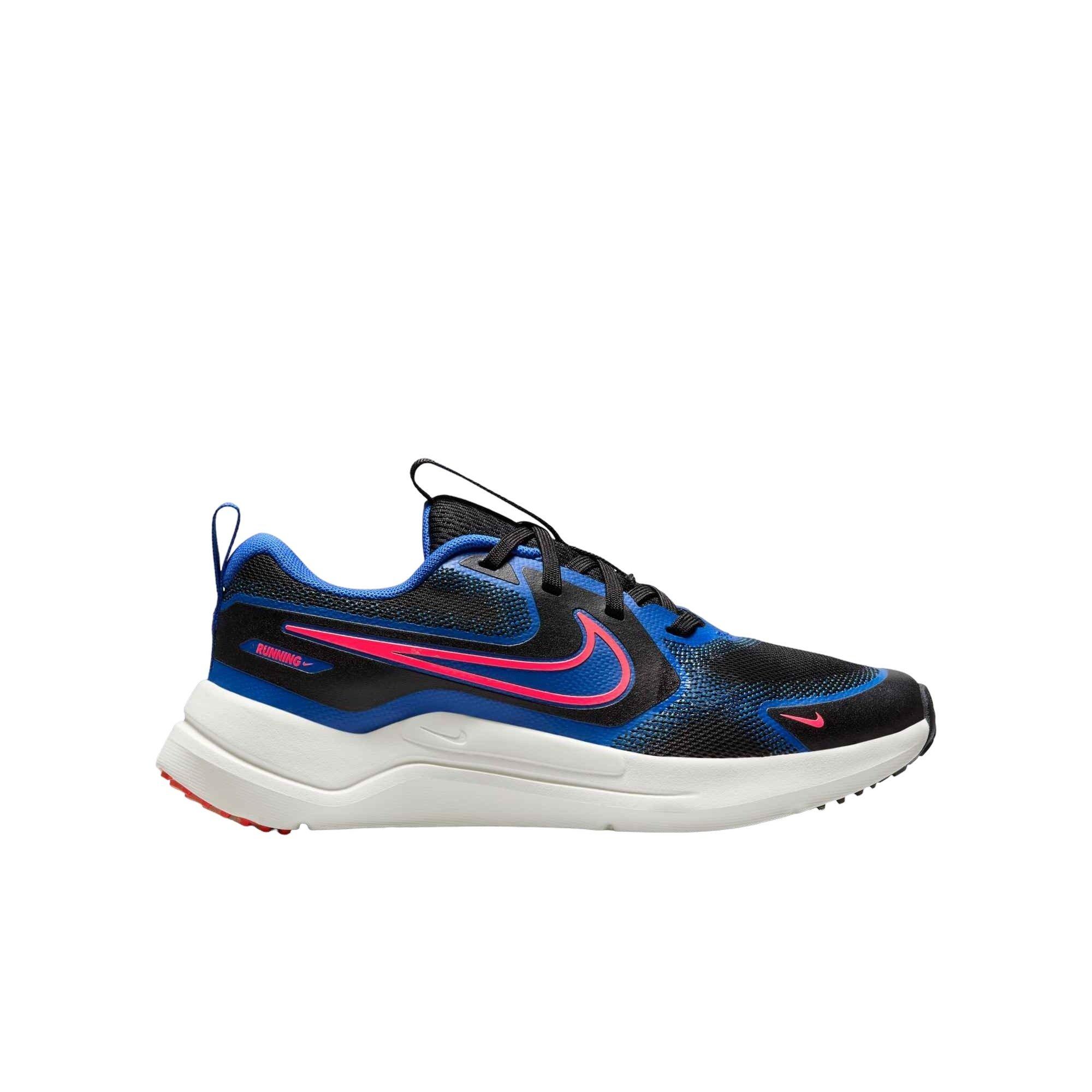 Nike Cosmic Runner "Black/Hyper Royal/Summit White/Bright Crimson" Grade School Boys' Running Shoe - BLACK/ROYAL/WHITE/RED Thumbnail View 1