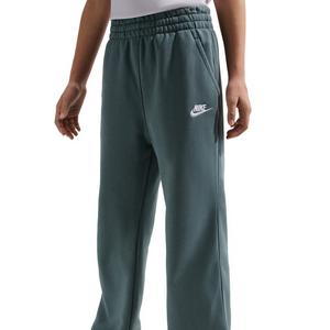 Nike Big Girls' Sportswear Club Fleece Wide-Leg Pants -Mineral Slate