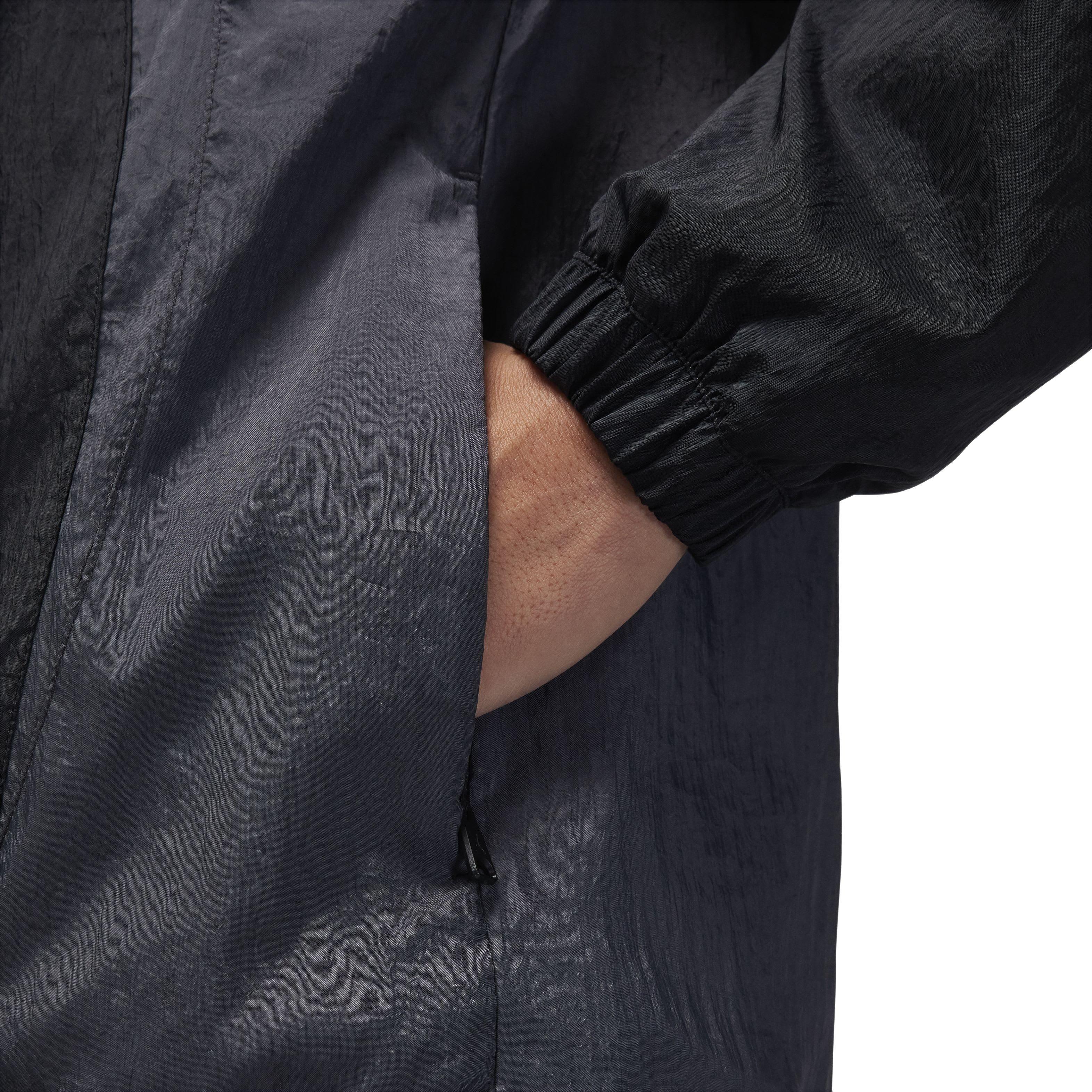 Jordan Men's Sport Jam Warm-Up Jacket - BLACK Thumbnail View 4