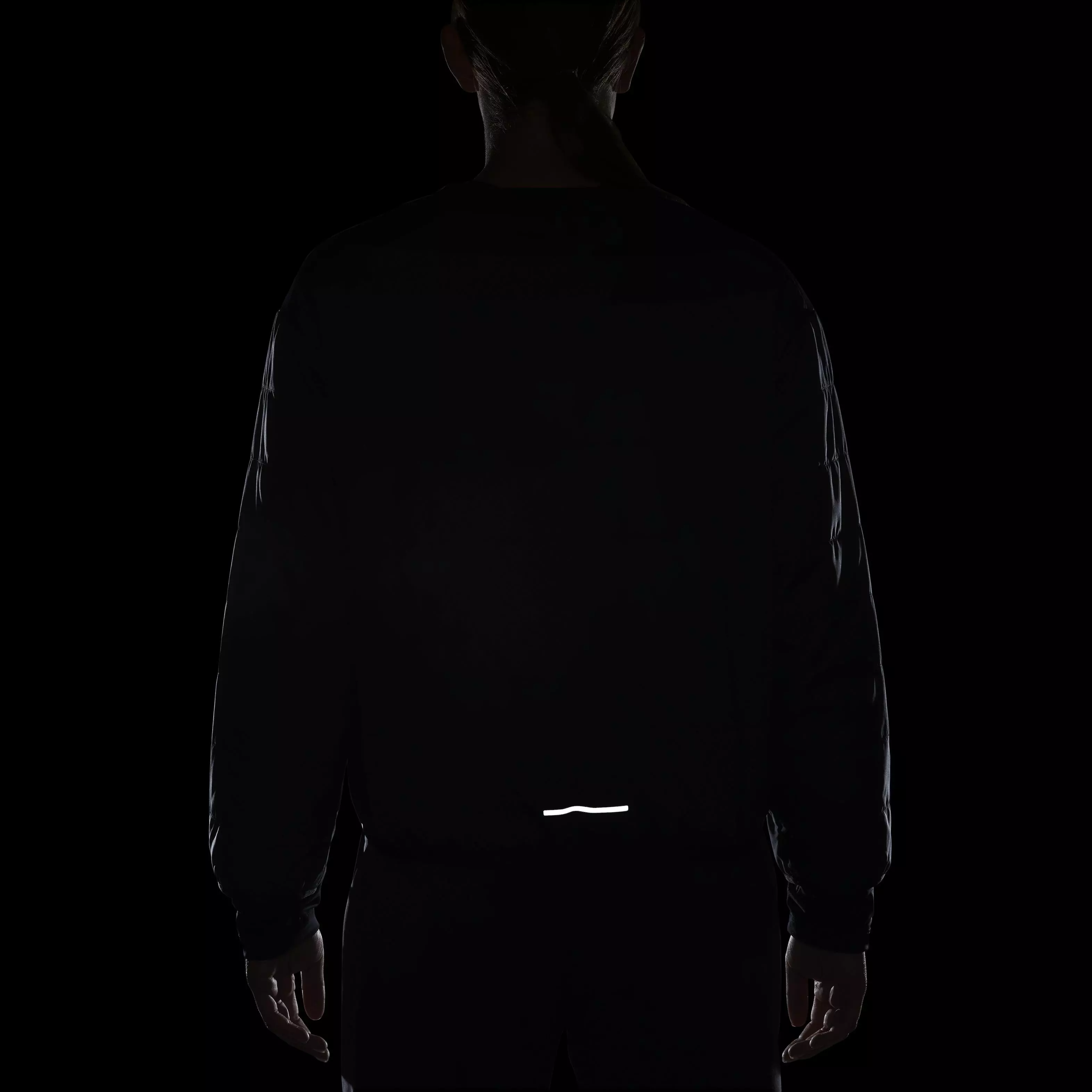 Nike Women's Therma-FIT Swift Running Jacket -Black - BLACK