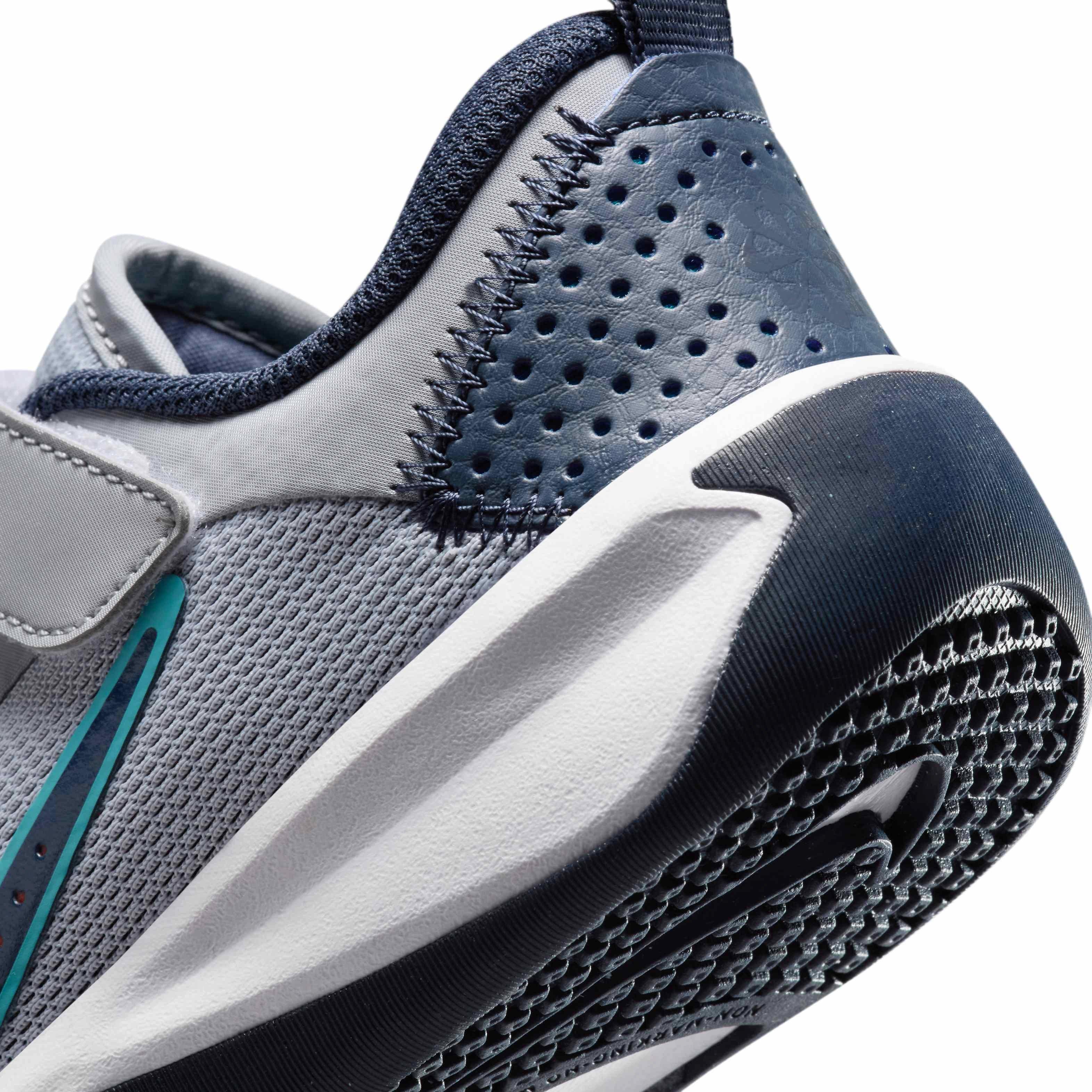 Nike Omni Multi-Court Preschool Boys' "Wolf Grey/Bright Crimson/Dusty Cactus/Thunder Blue" Shoe