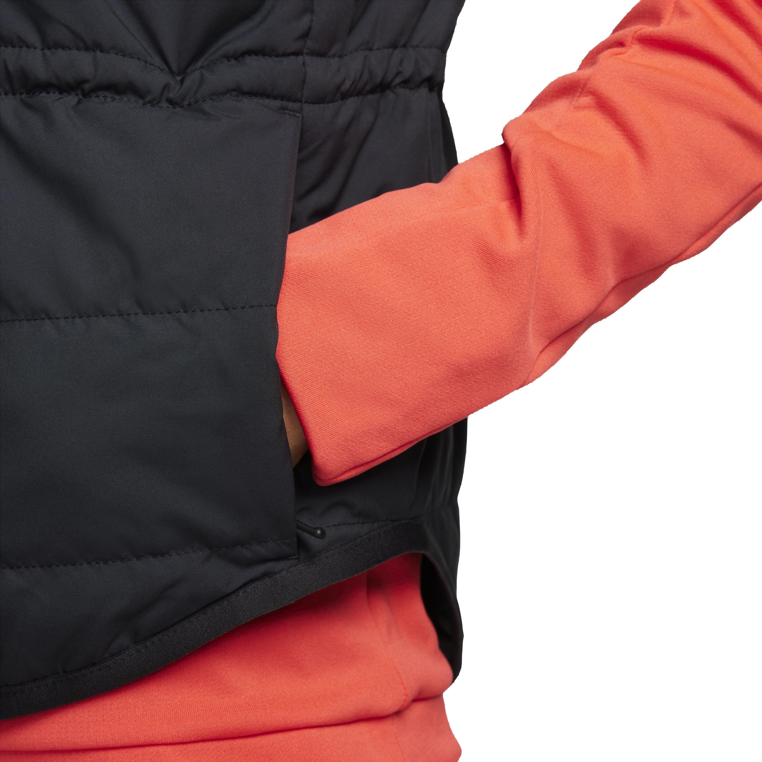 Nike Men's Therma-FIT Swift Running Vest - BLACK Thumbnail View 4