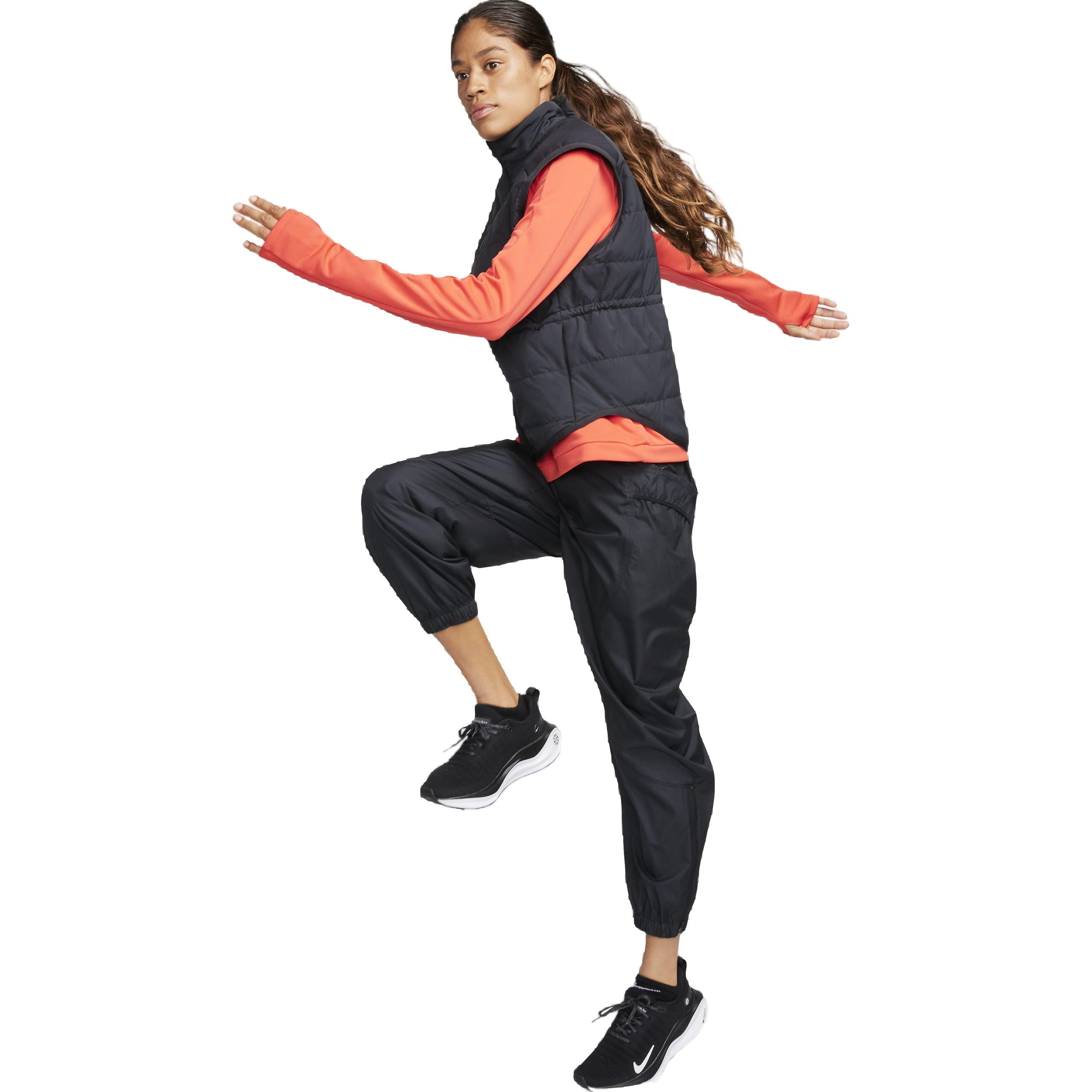 Nike Men's Therma-FIT Swift Running Vest - BLACK Thumbnail View 6