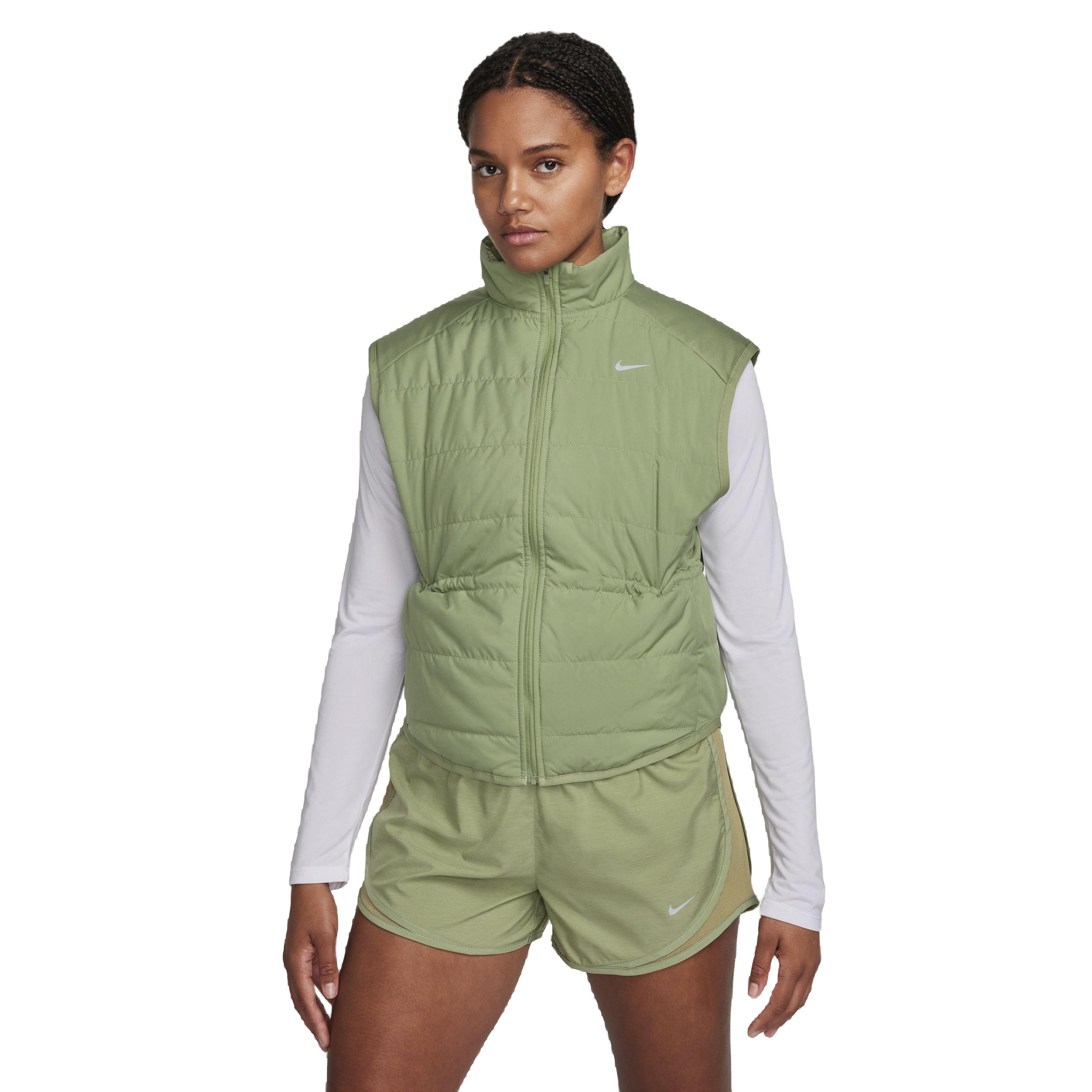 Nike Men's Therma-FIT Swift Running Vest - GREEN Thumbnail View 1