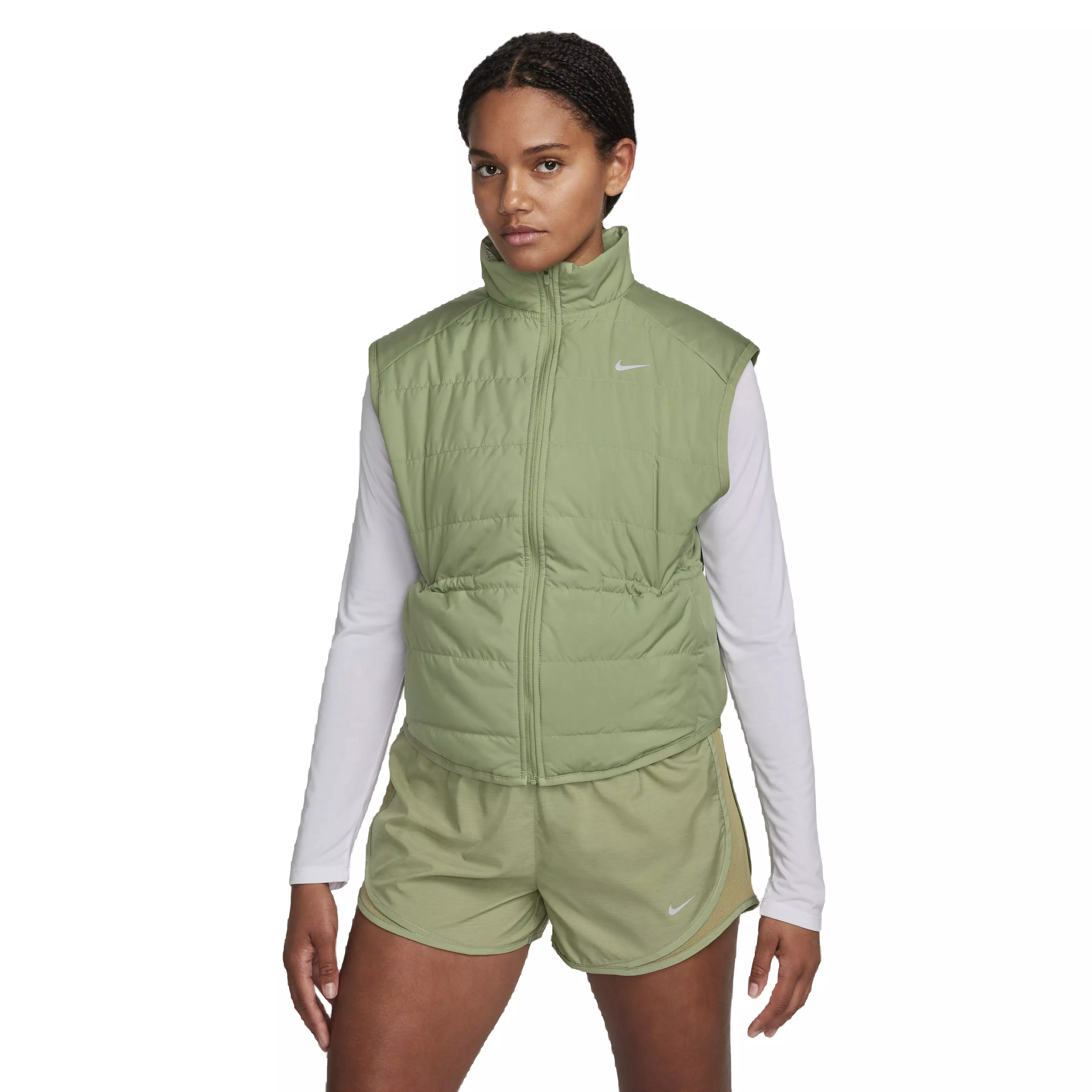 Nike Men's Therma-FIT Swift Running Vest - GREEN