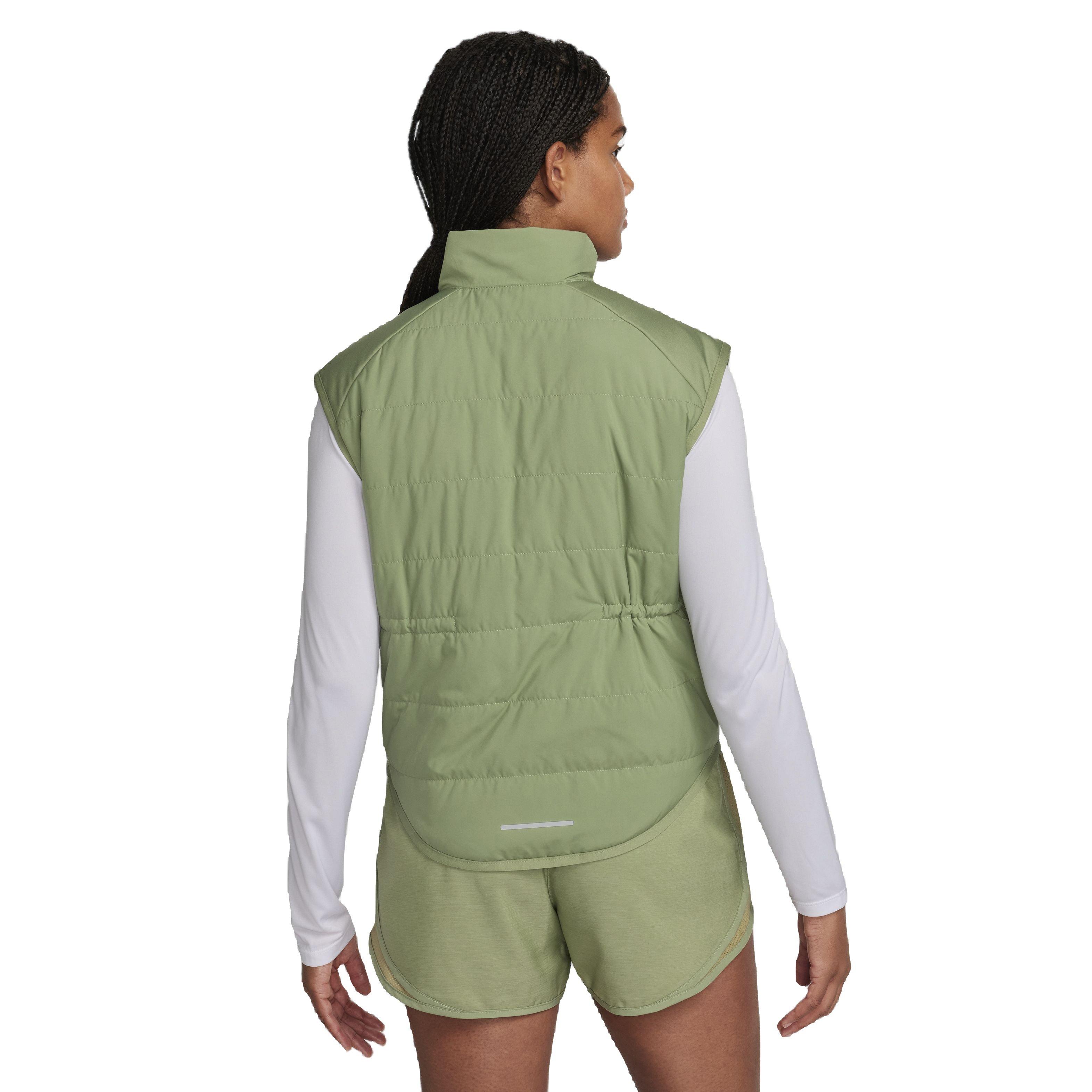 Nike Men's Therma-FIT Swift Running Vest - GREEN Thumbnail View 2