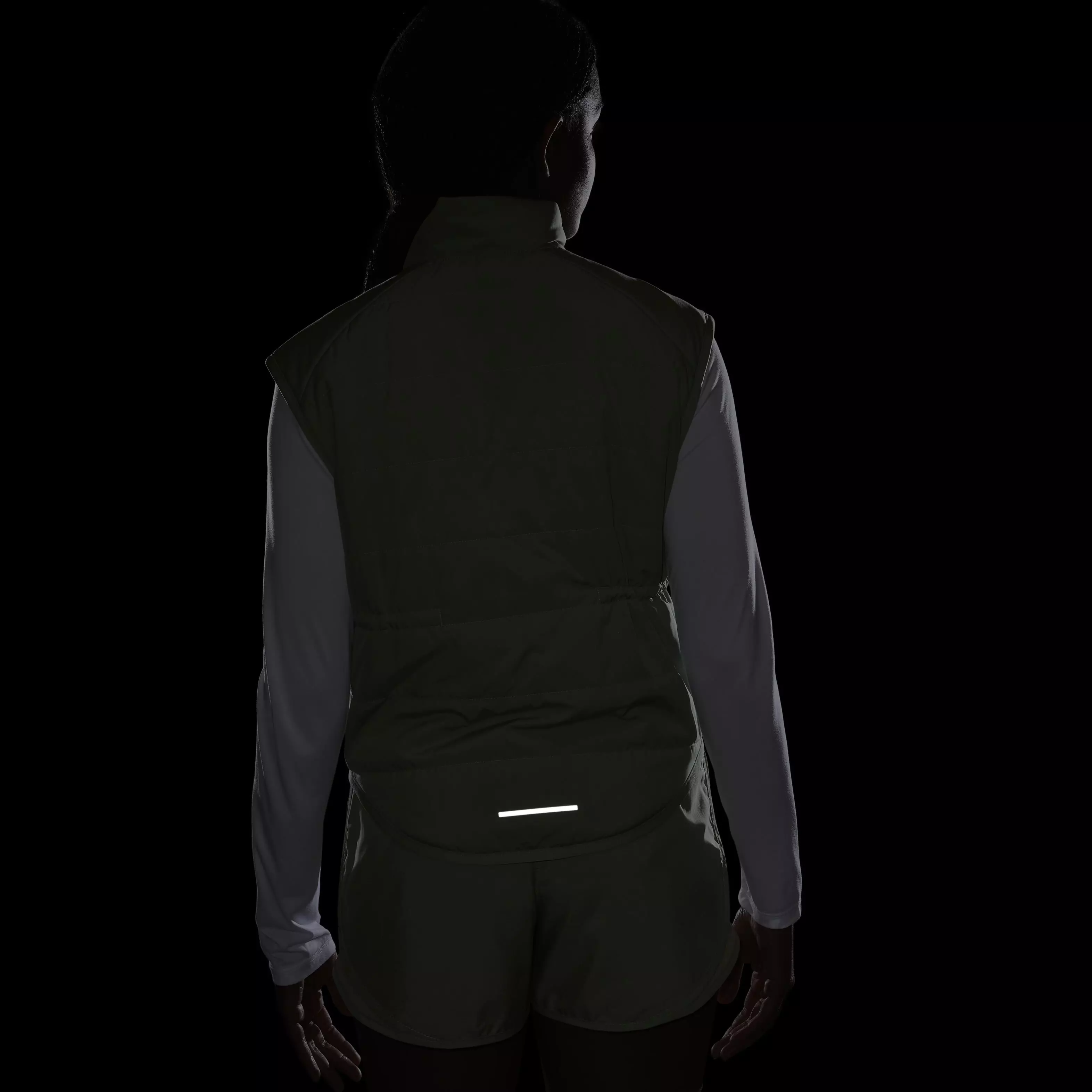 Nike Men's Therma-FIT Swift Running Vest - GREEN