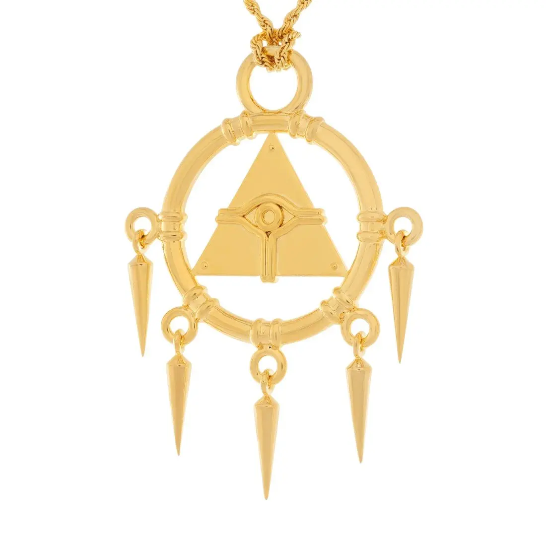 King Ice X Yu-Gi-Oh! Millennium Ring Necklace - GOLD