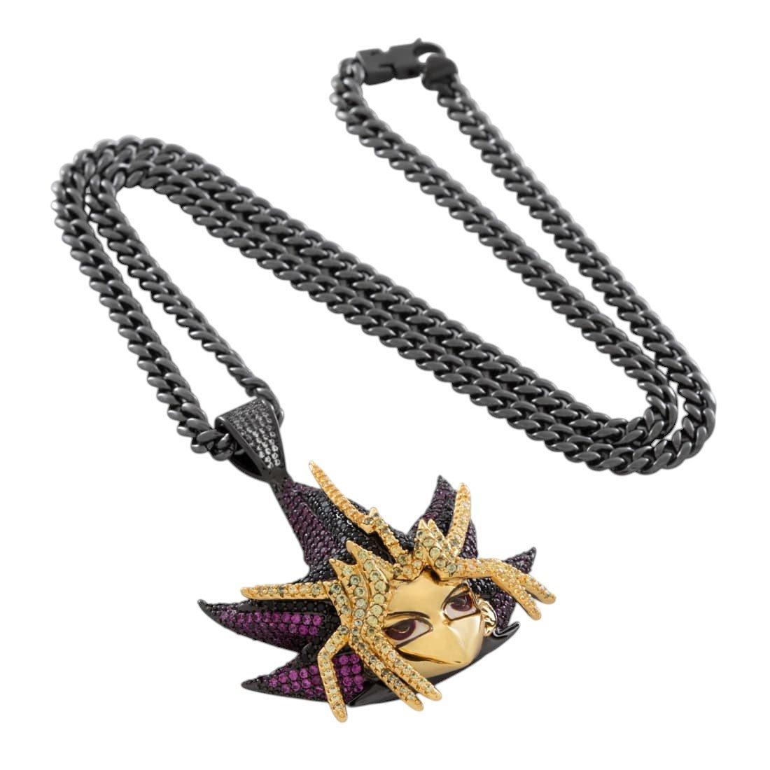King Ice X Yu-Gi-Oh! Yami Yugi Necklace - BLACK