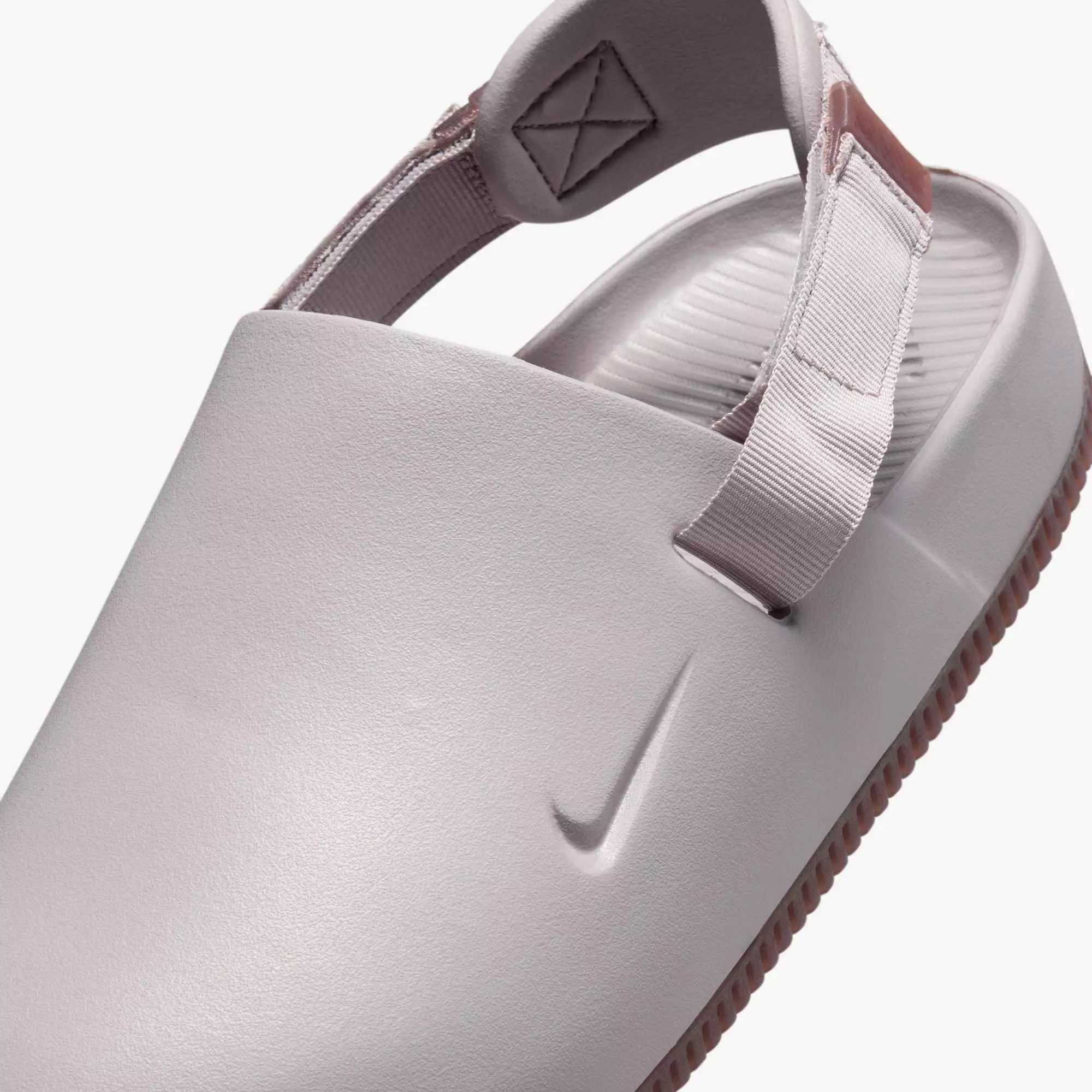 Nike Calm "College Grey​/Gum Brown" Men's Mule - GREY