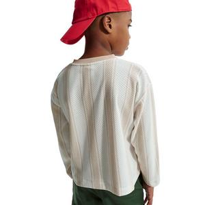Nike Big Kids' Sportswear Collection Long-Sleeve Mesh Jersey - Brown