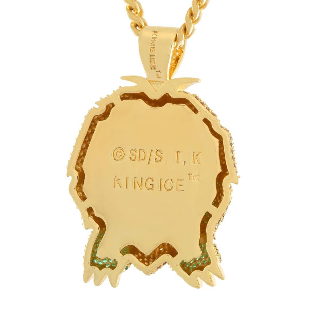 King Ice X Yu-Gi-Oh! Kuriboh Necklace - GOLD