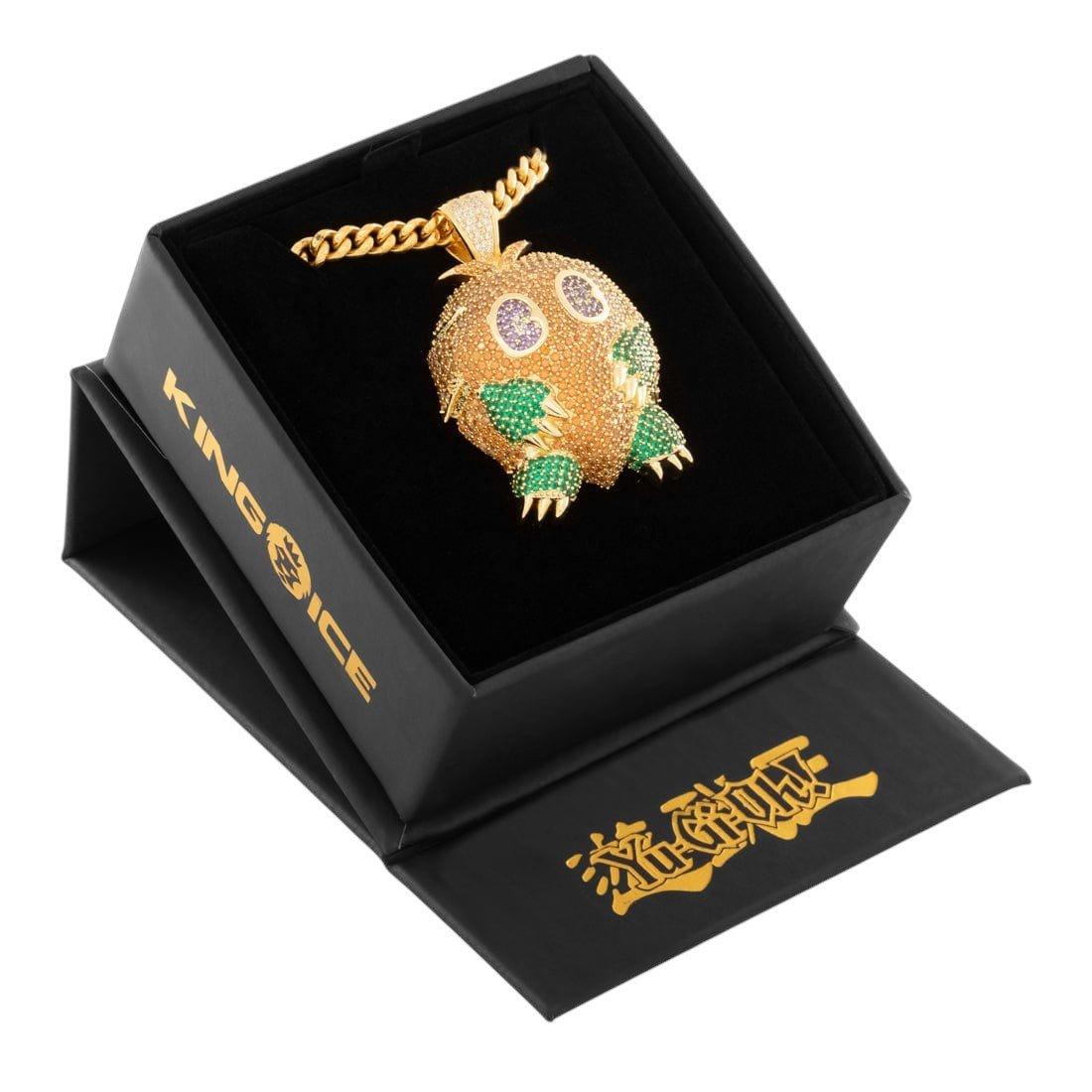 King Ice X Yu-Gi-Oh! Kuriboh Necklace - GOLD