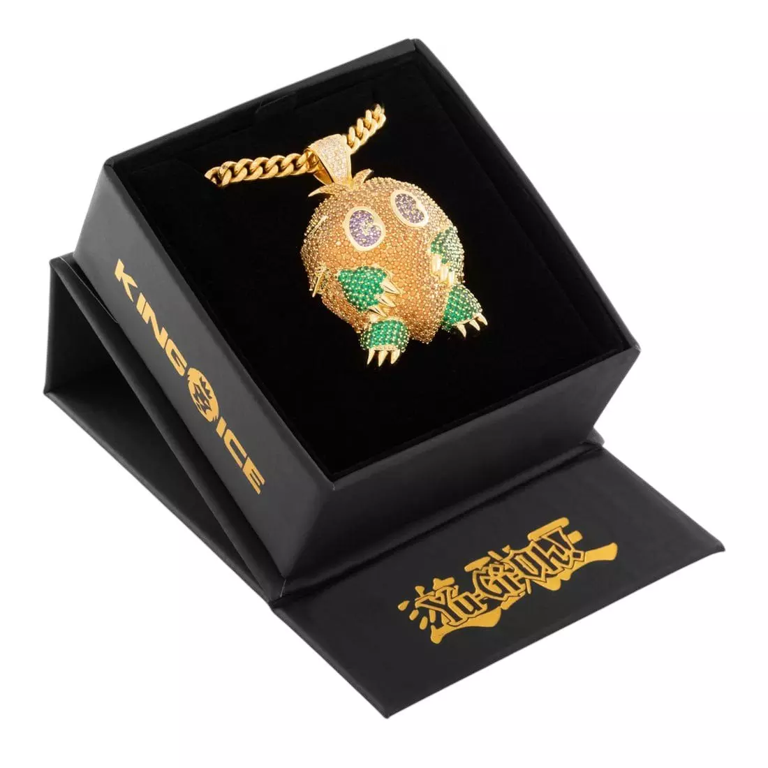 King Ice X Yu-Gi-Oh! Kuriboh Necklace - GOLD