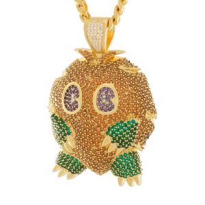 King Ice X Yu-Gi-Oh! Kuriboh Necklace - GOLD