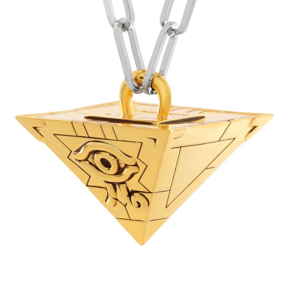 King Ice X Yu-Gi-Oh! Millennium Puzzle Necklace - GOLD