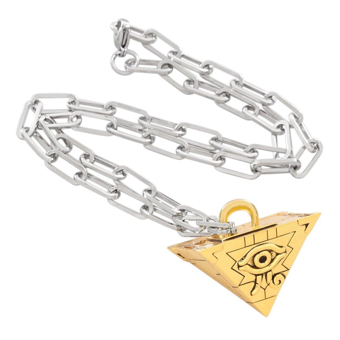 King Ice X Yu-Gi-Oh! Millennium Puzzle Necklace - GOLD