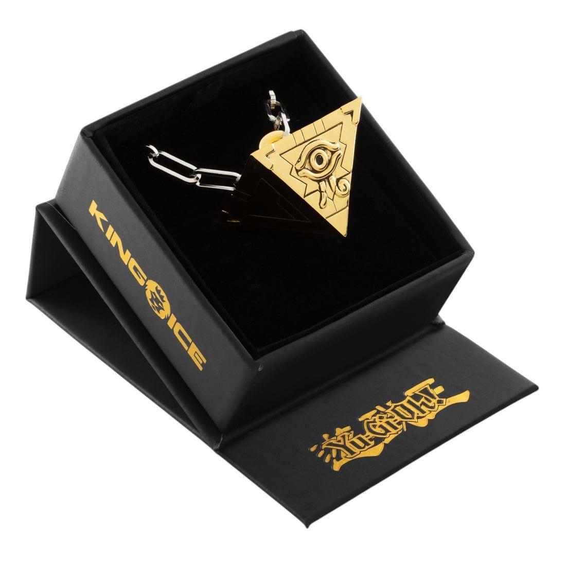 King Ice X Yu-Gi-Oh! Millennium Puzzle Necklace - GOLD