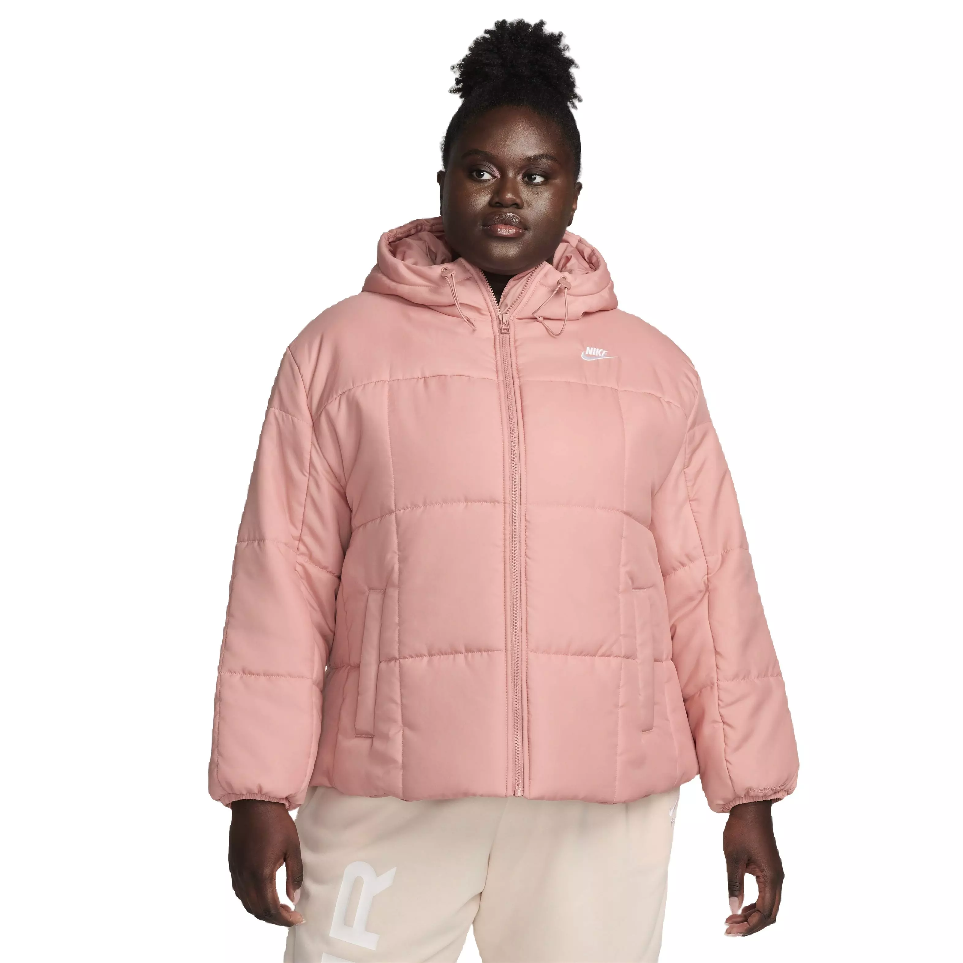 Nike Women's Sportswear Essential Therma-FIT Classic Puffer - PINK