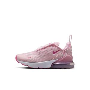 Nike Air Max 270 "Pink Foam/Summit White/Platinum Violet/Playful Pink" Preschool Girls' Shoe