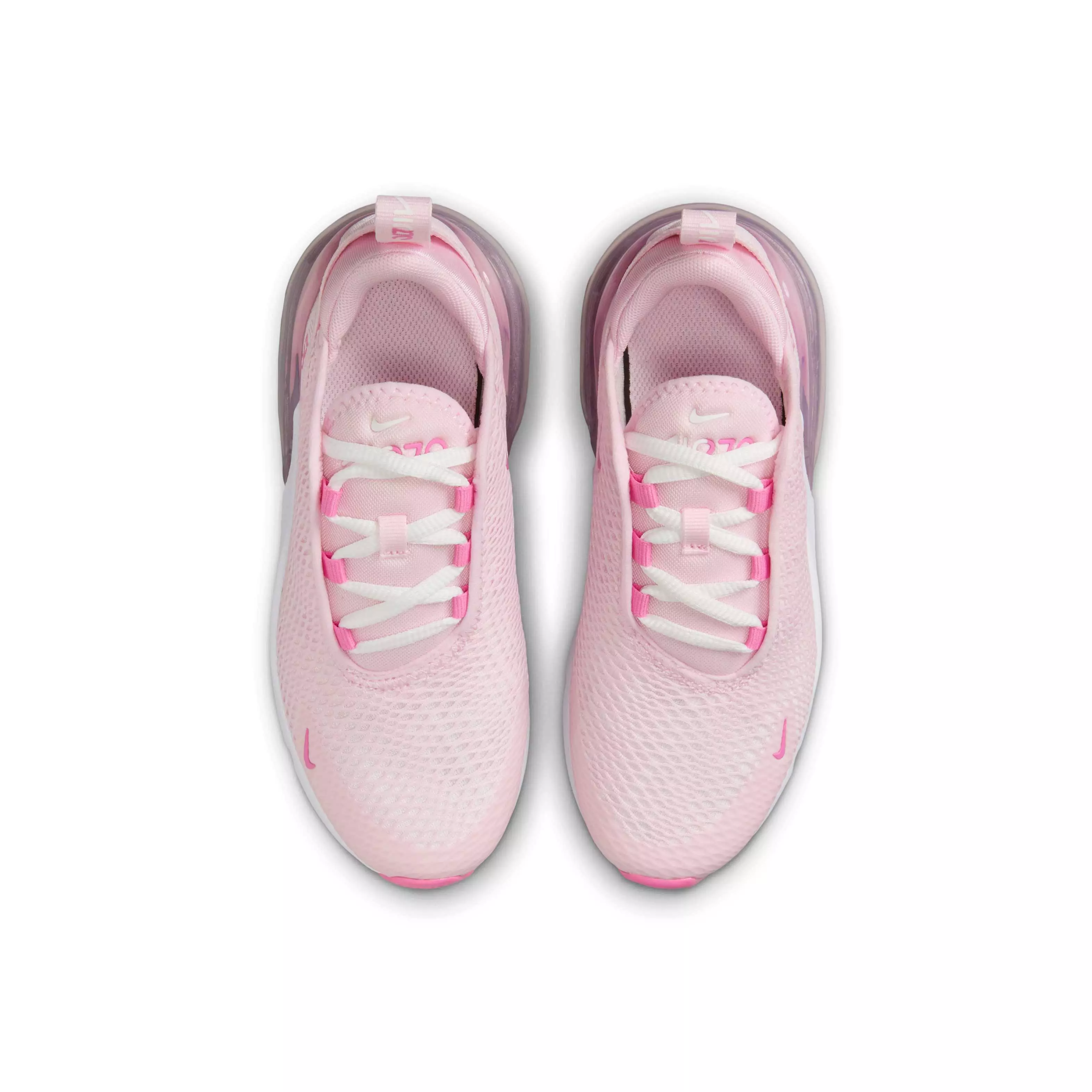 Nike Air Max 270 "Pink Foam/Summit White/Platinum Violet/Playful Pink" Preschool Girls' Shoe - PINK/WHITE/VIOLET/PINK