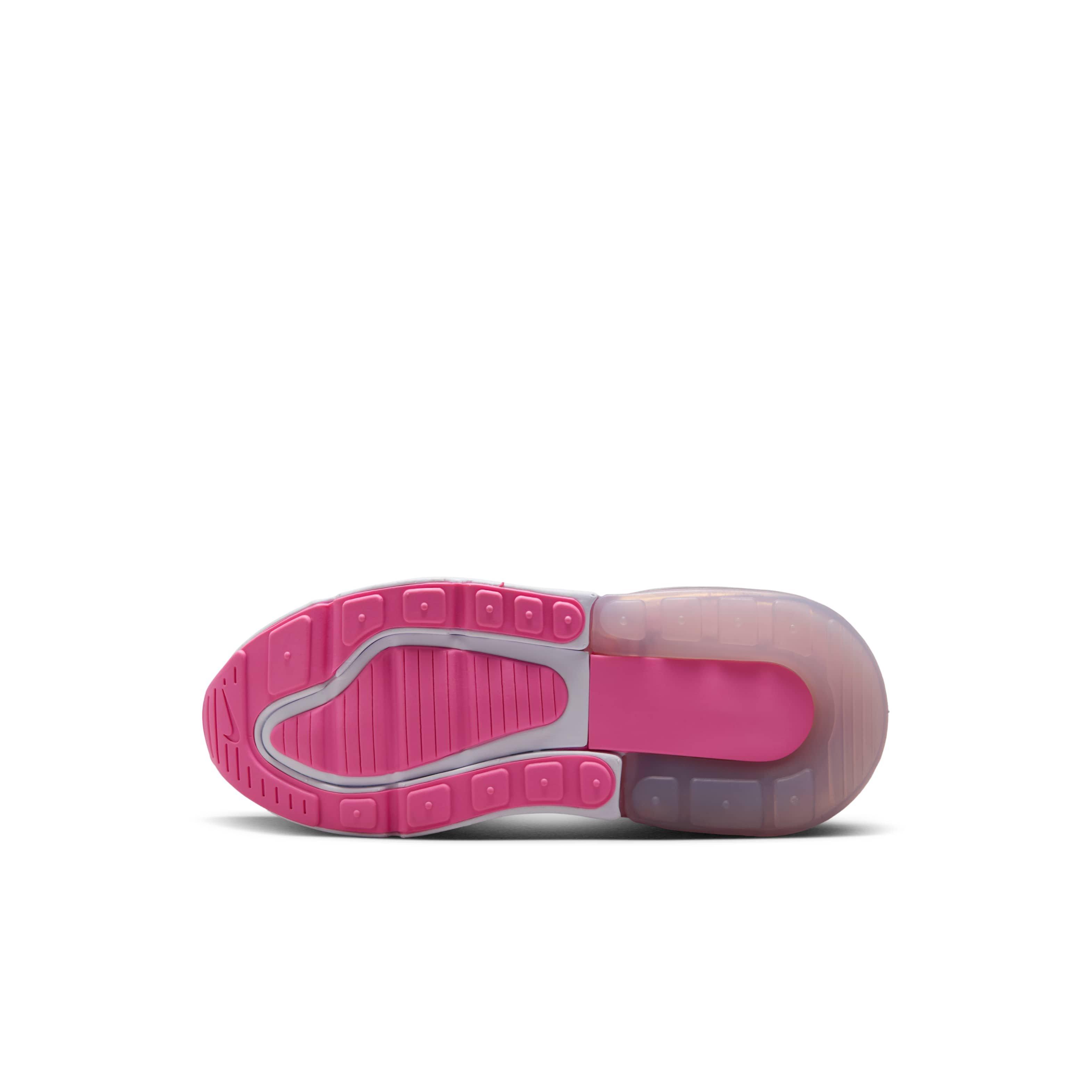 Nike Air Max 270 Preschool Girls' "Pink Foam/Summit White/Platinum Violet/Playful Pink" Shoe