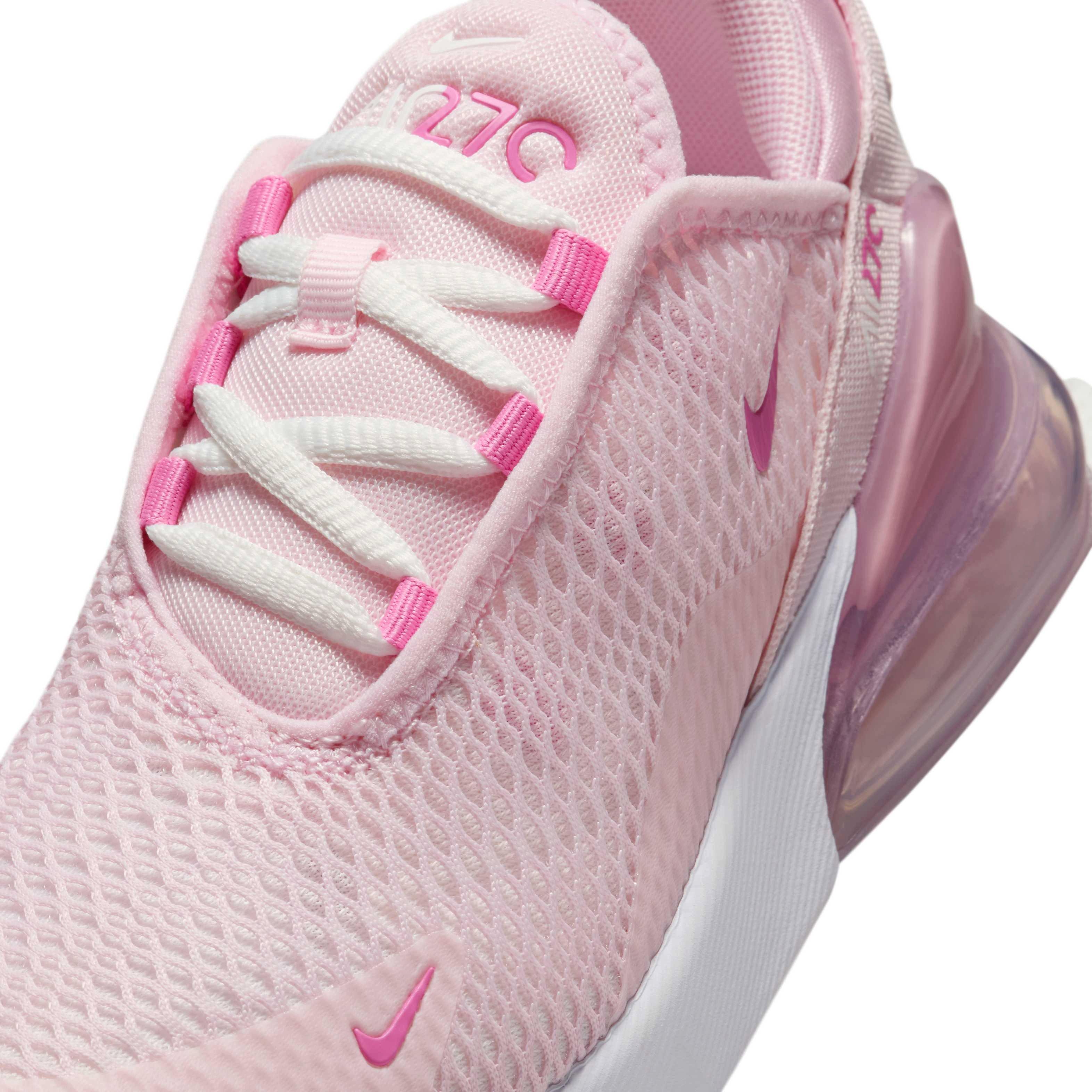 Nike Air Max 270 Preschool Girls' "Pink Foam/Summit White/Platinum Violet/Playful Pink" Shoe