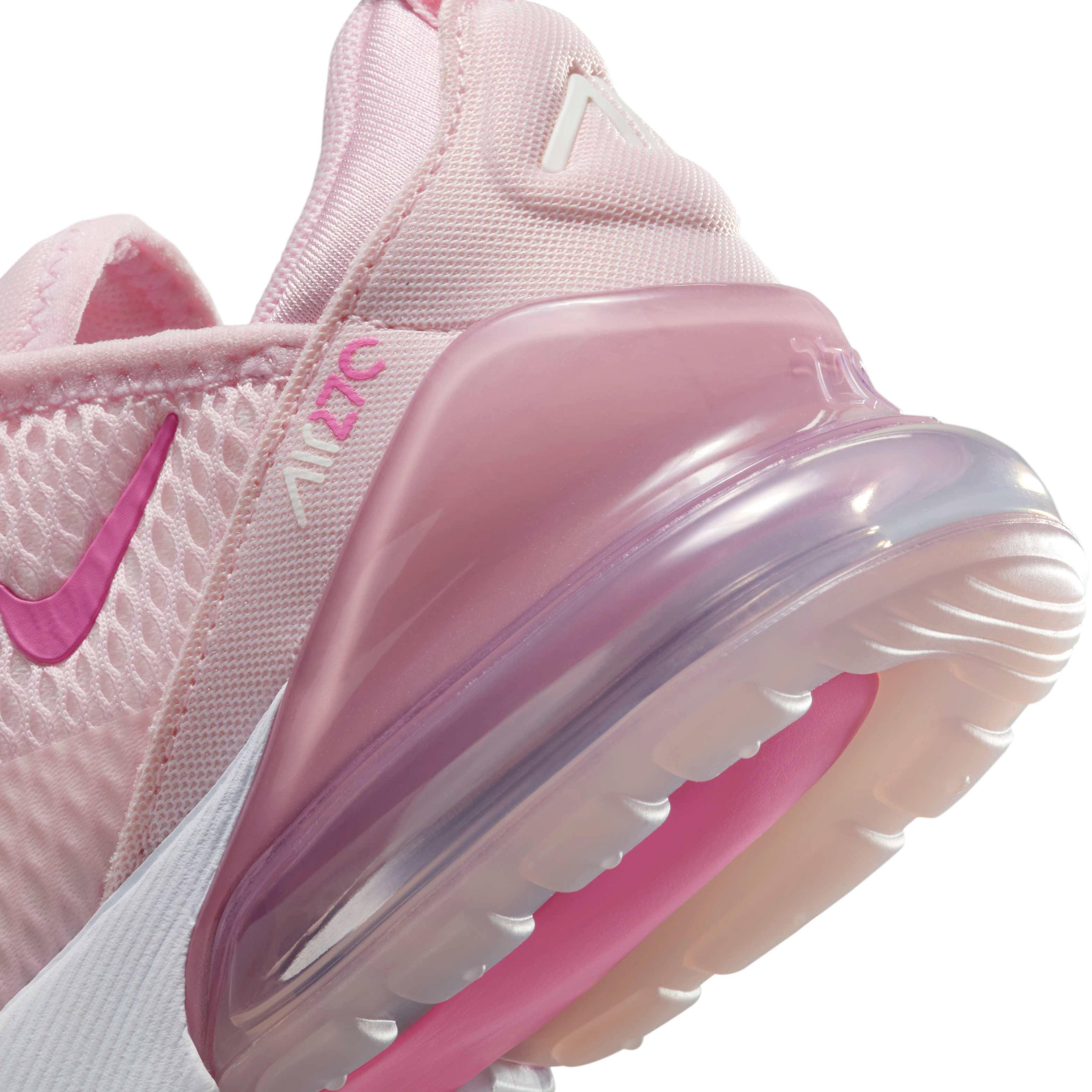Nike Air Max 270 Preschool Girls' "Pink Foam/Summit White/Platinum Violet/Playful Pink" Shoe