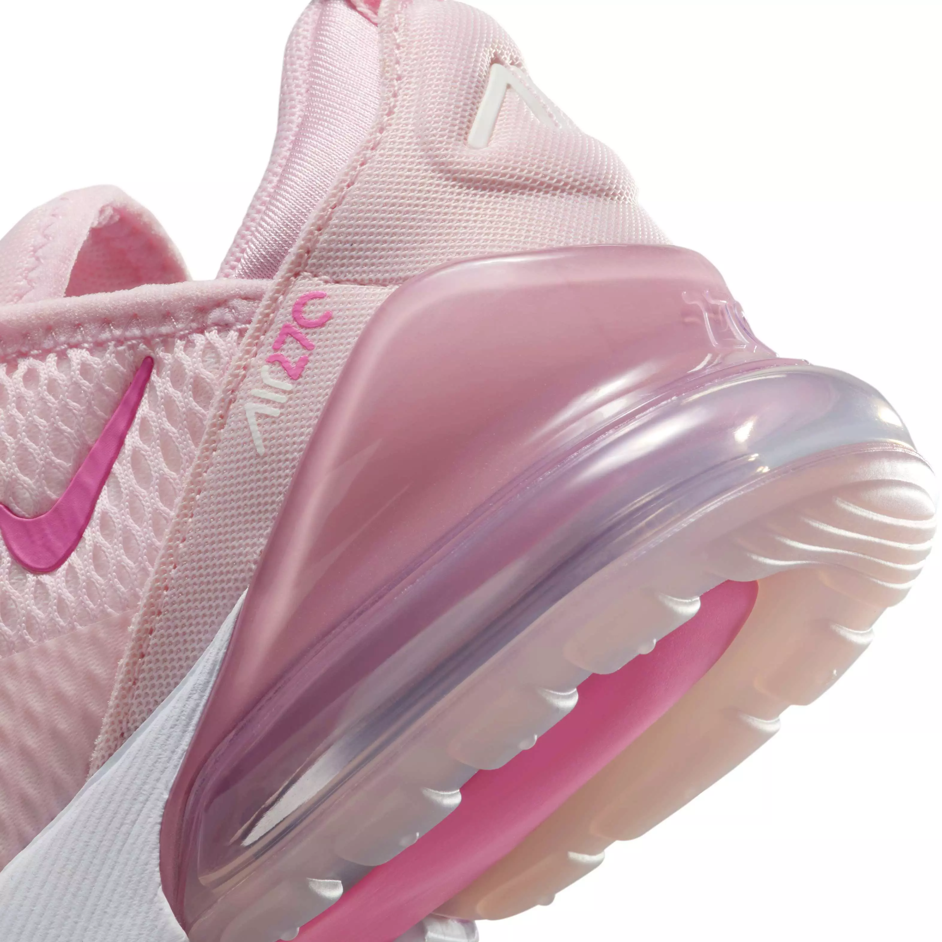Nike Air Max 270 "Pink Foam/Summit White/Platinum Violet/Playful Pink" Preschool Girls' Shoe - PINK/WHITE/VIOLET/PINK