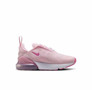 Nike Air Max 270 "Pink Foam/Summit White/Platinum Violet/Playful Pink" Preschool Girls' Shoe
