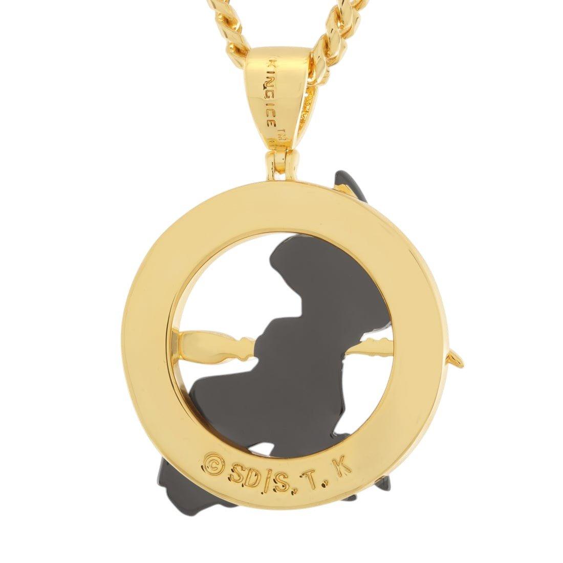 King Ice X Yu-Gi-Oh! Dark Magician Necklace - BLACK