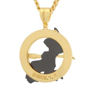 King Ice X Yu-Gi-Oh! Dark Magician Necklace - BLACK