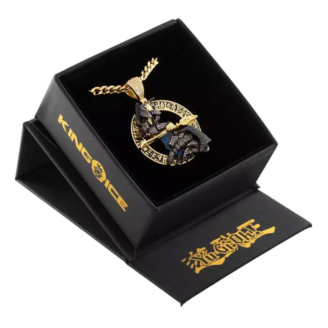 King Ice X Yu-Gi-Oh! Dark Magician Necklace - BLACK