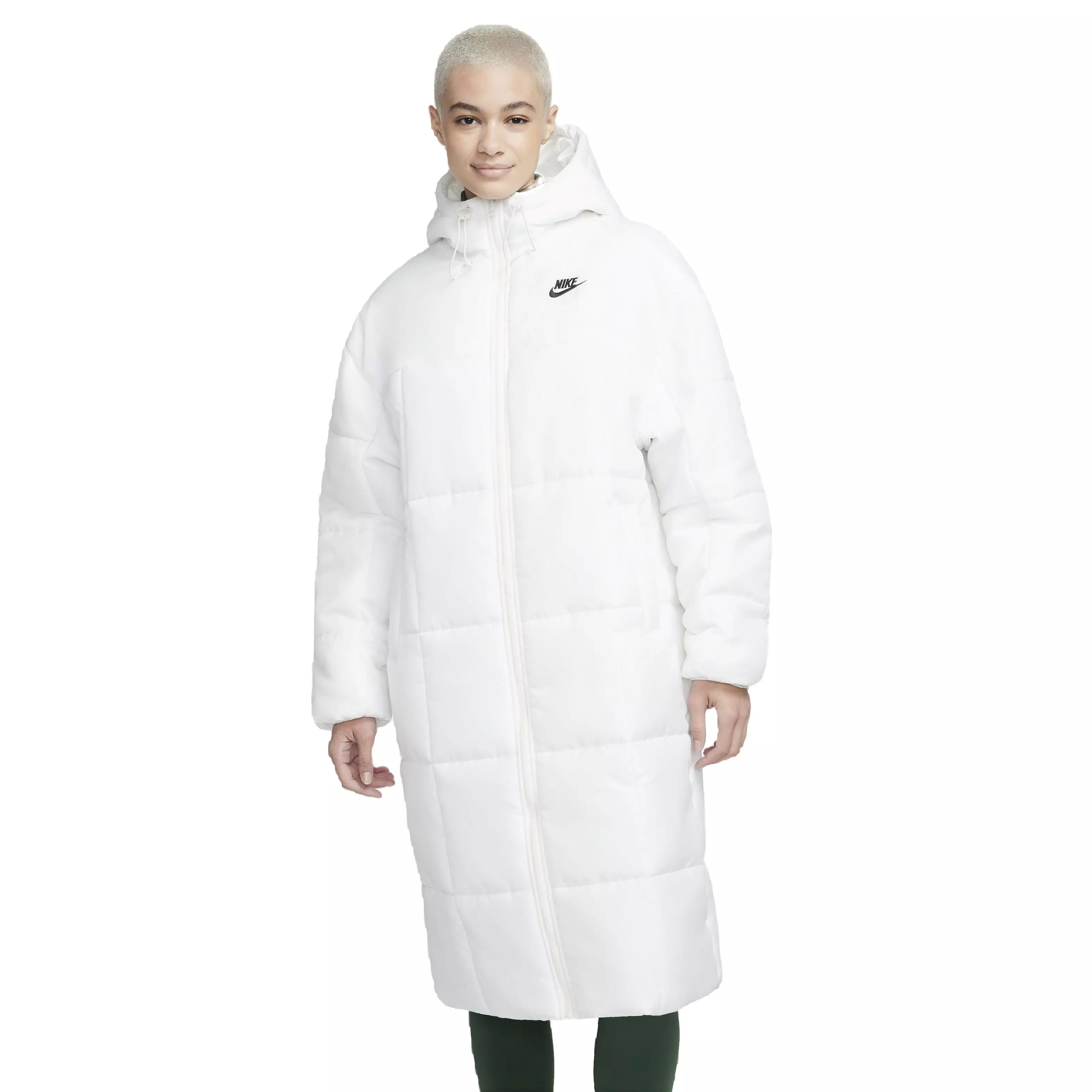 Nike Women's Sportswear Therma-FIT Loose Hooded Parka - WHITE