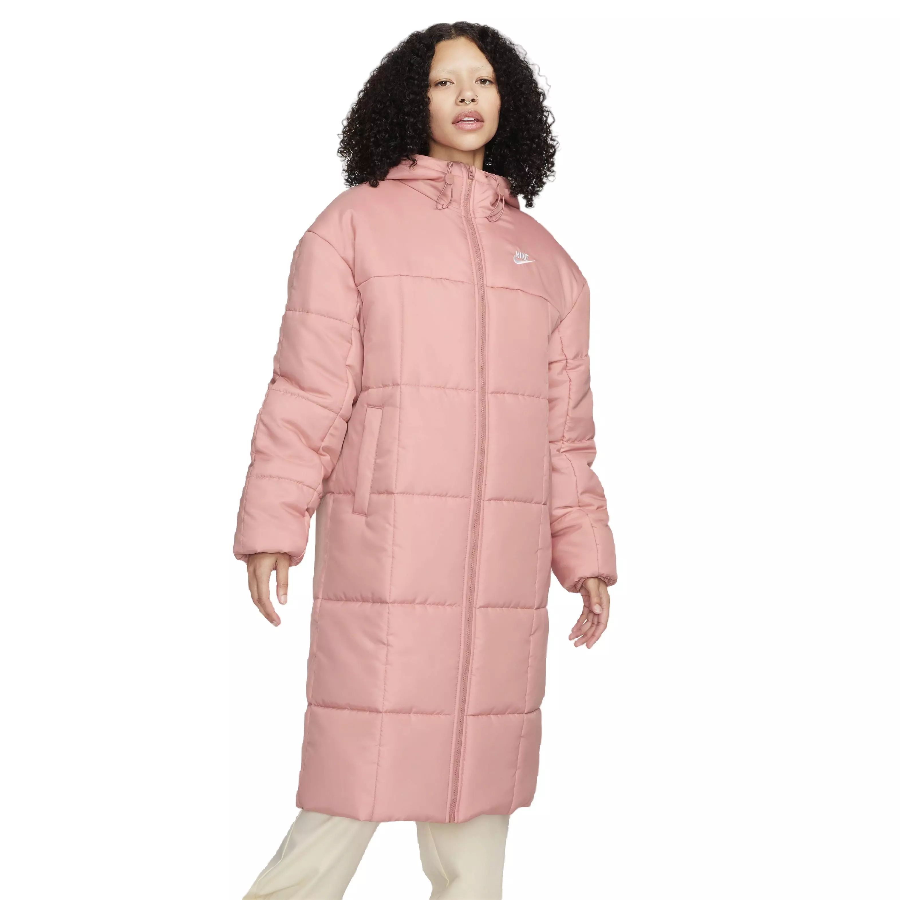 Nike Women's Sportswear Therma-FIT Loose Hooded Parka - PINK