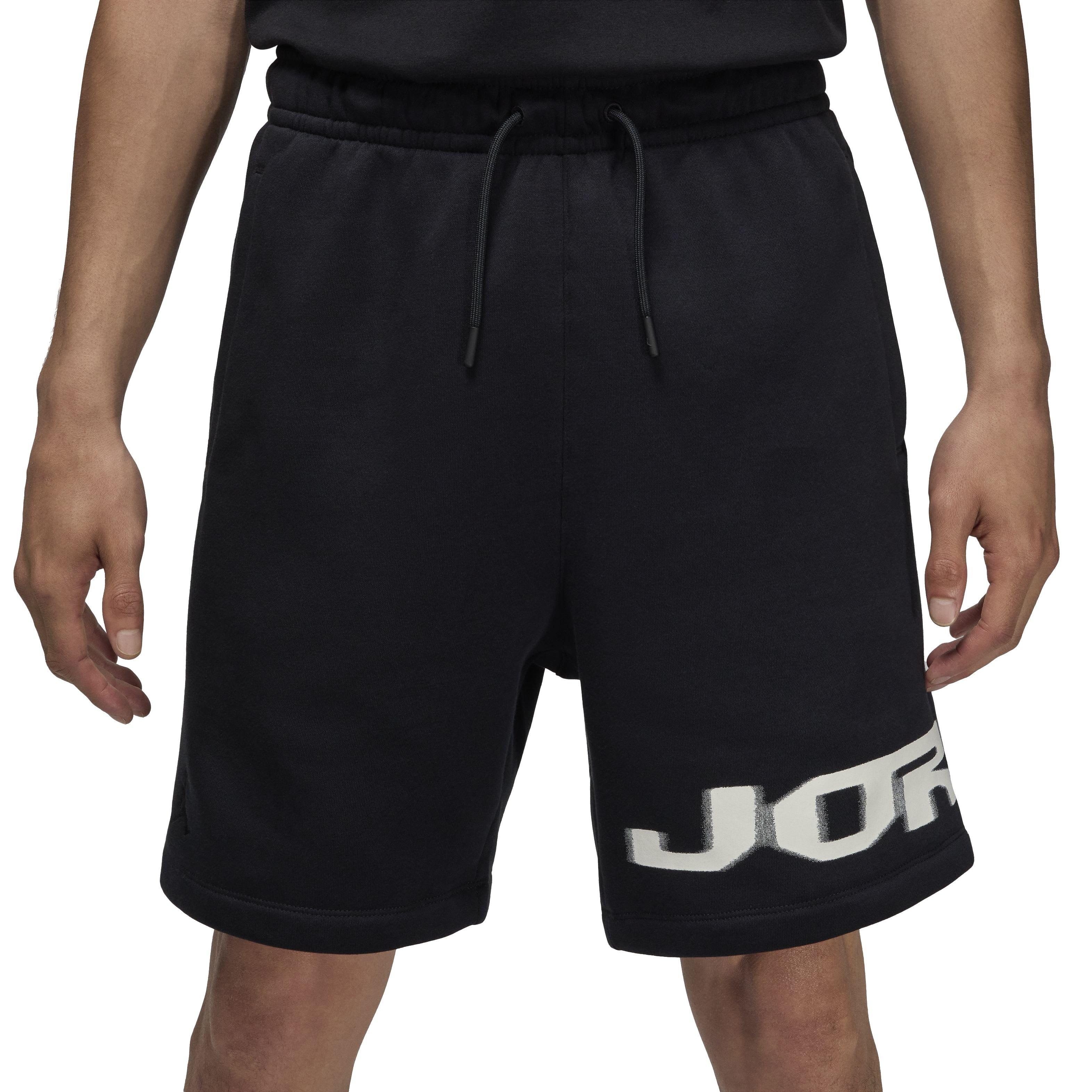 Jordan Men's MVP Fleece Shorts -Black - BLACK Thumbnail View 3