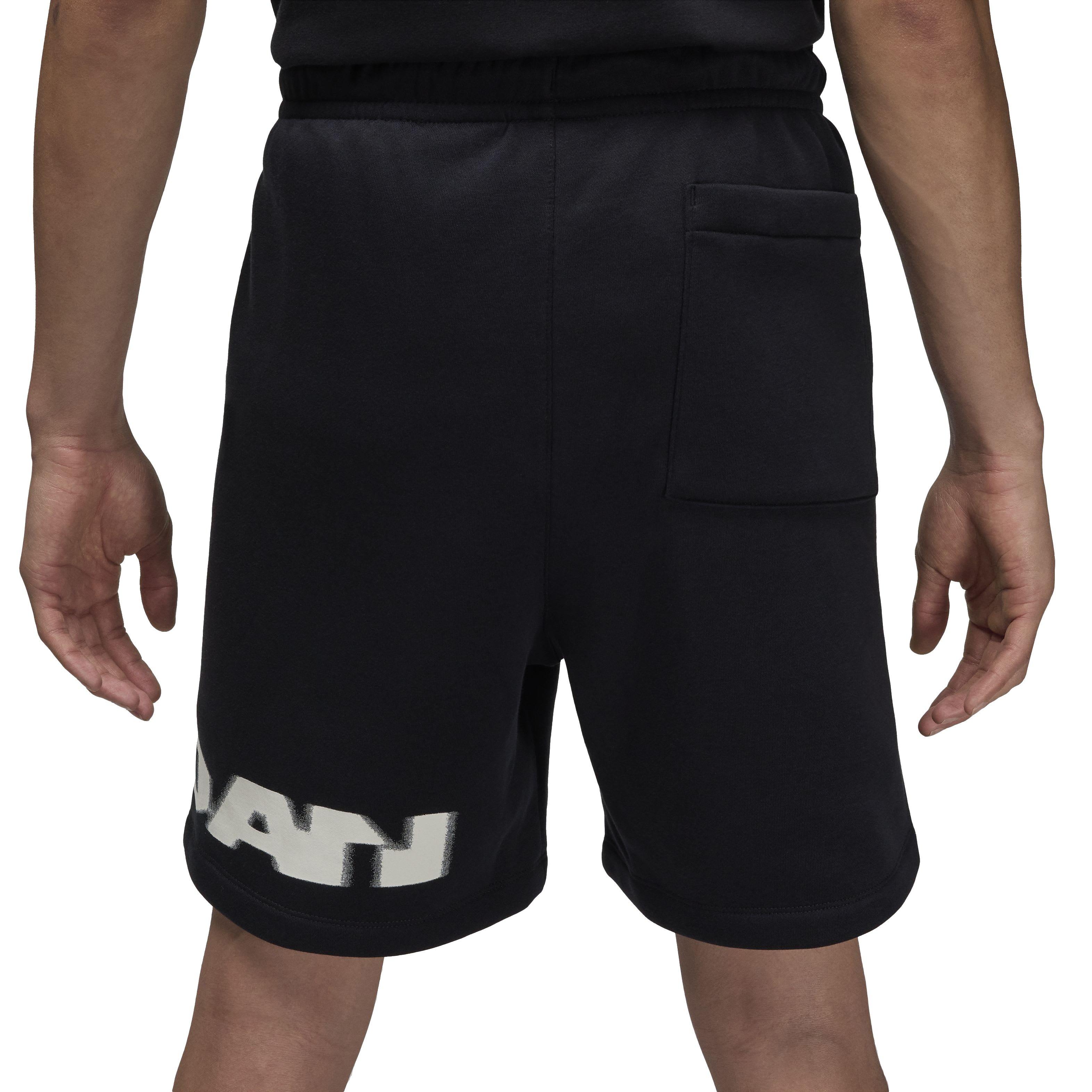 Jordan Men's MVP Fleece Shorts -Black - BLACK Thumbnail View 4