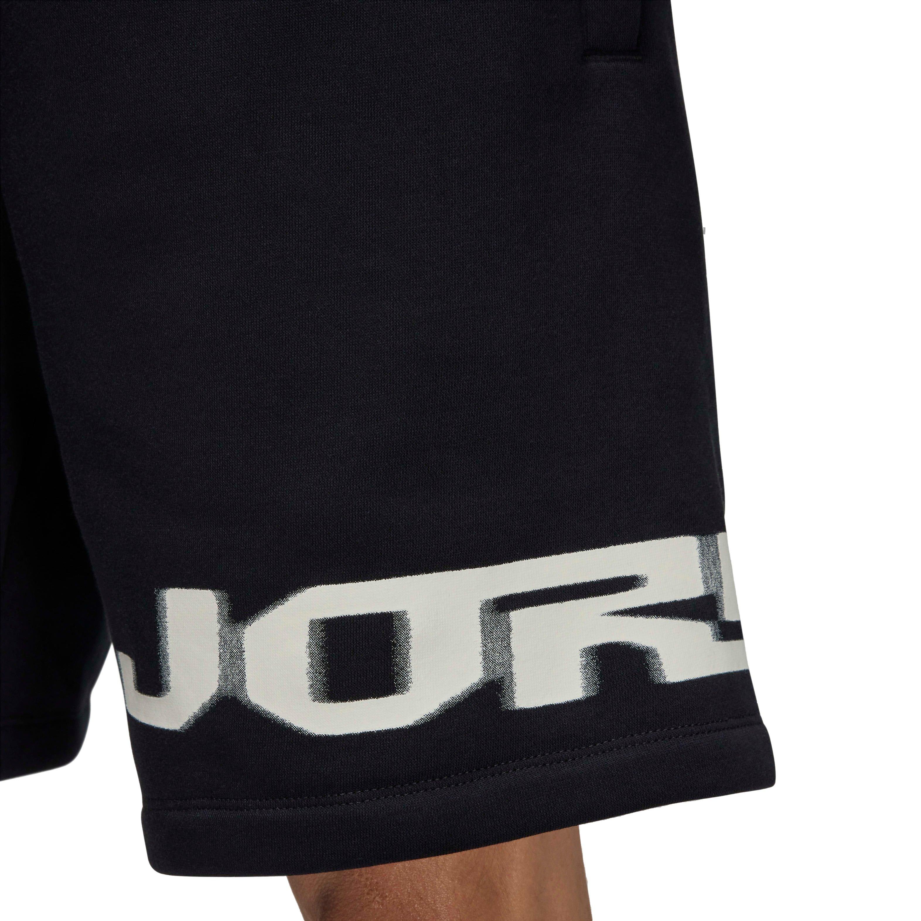 Jordan Men's MVP Fleece Shorts -Black - BLACK Thumbnail View 7