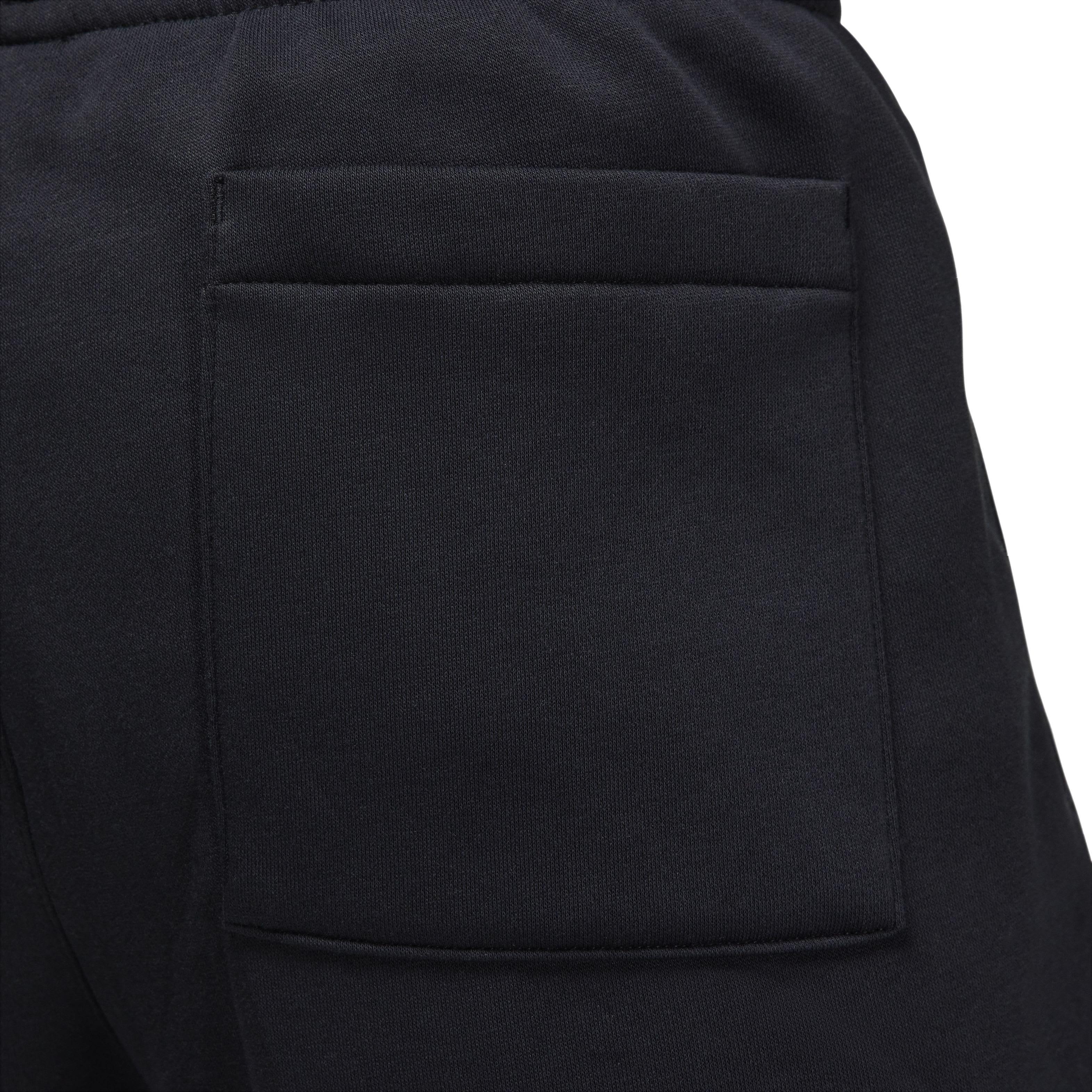 Jordan Men's MVP Fleece Shorts -Black - BLACK Thumbnail View 8