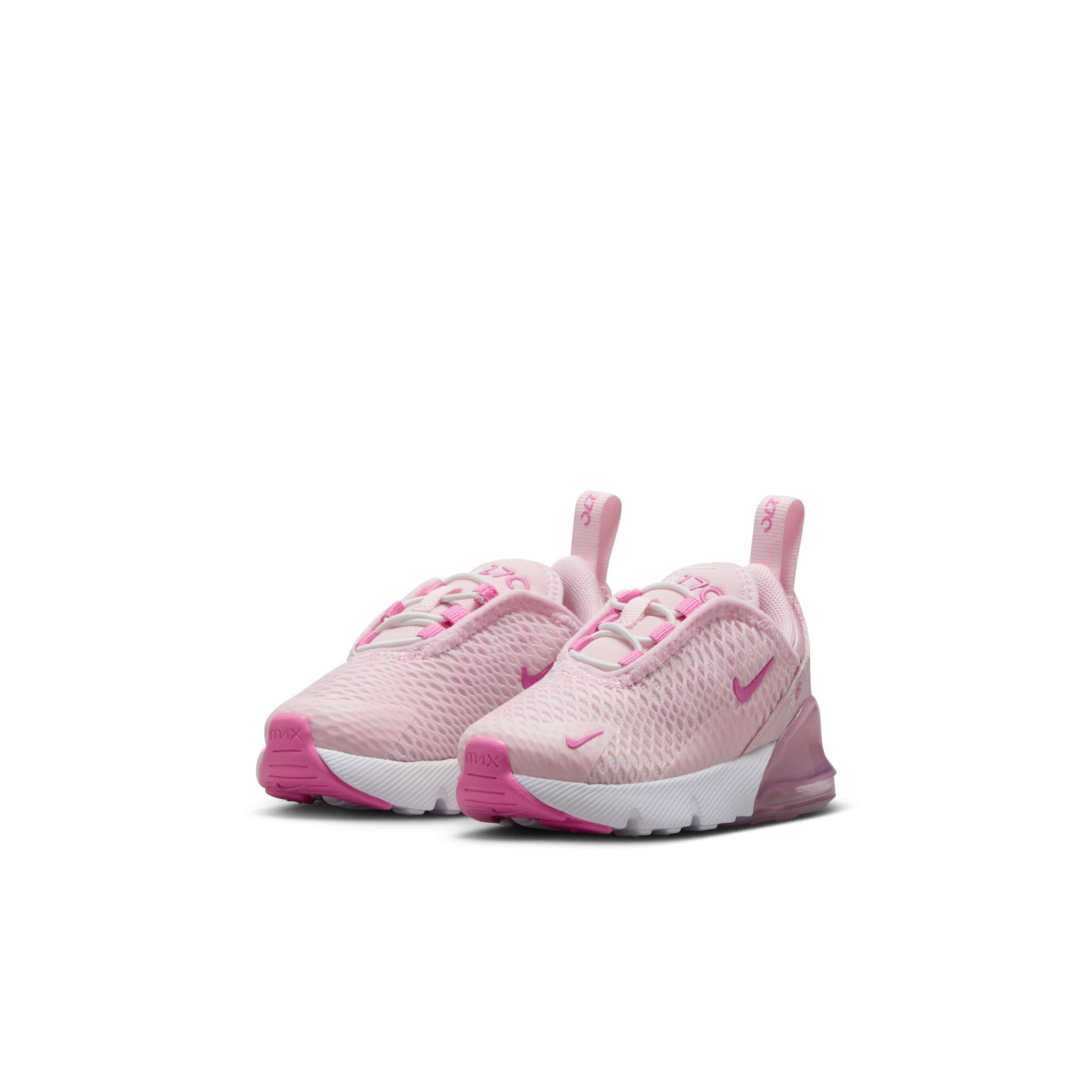 Nike Air Max 270 Infant Girls' "Pink Foam/Summit White/Platinum Violet/Playful Pink" Shoe