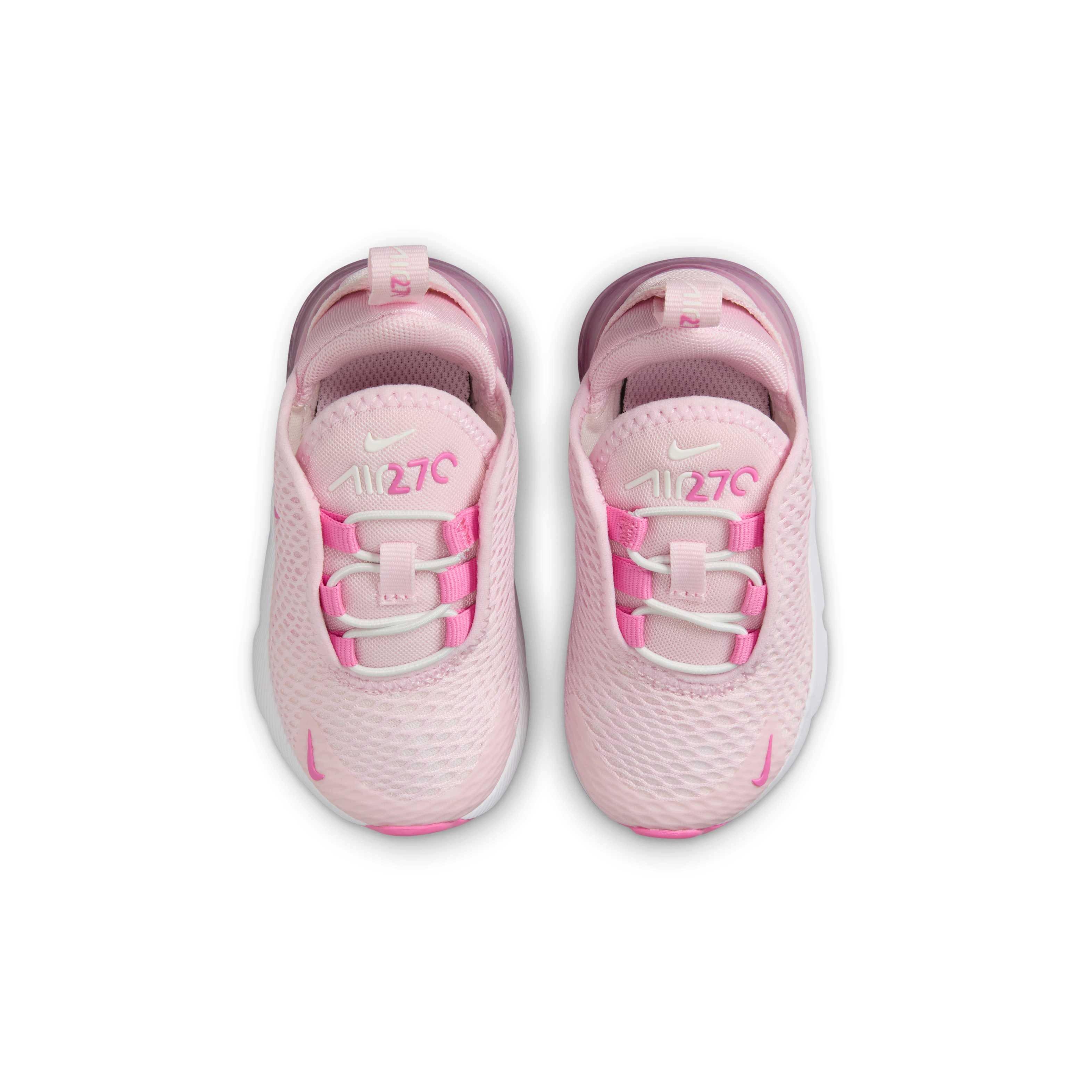 Nike Air Max 270 Infant Girls' "Pink Foam/Summit White/Platinum Violet/Playful Pink" Shoe