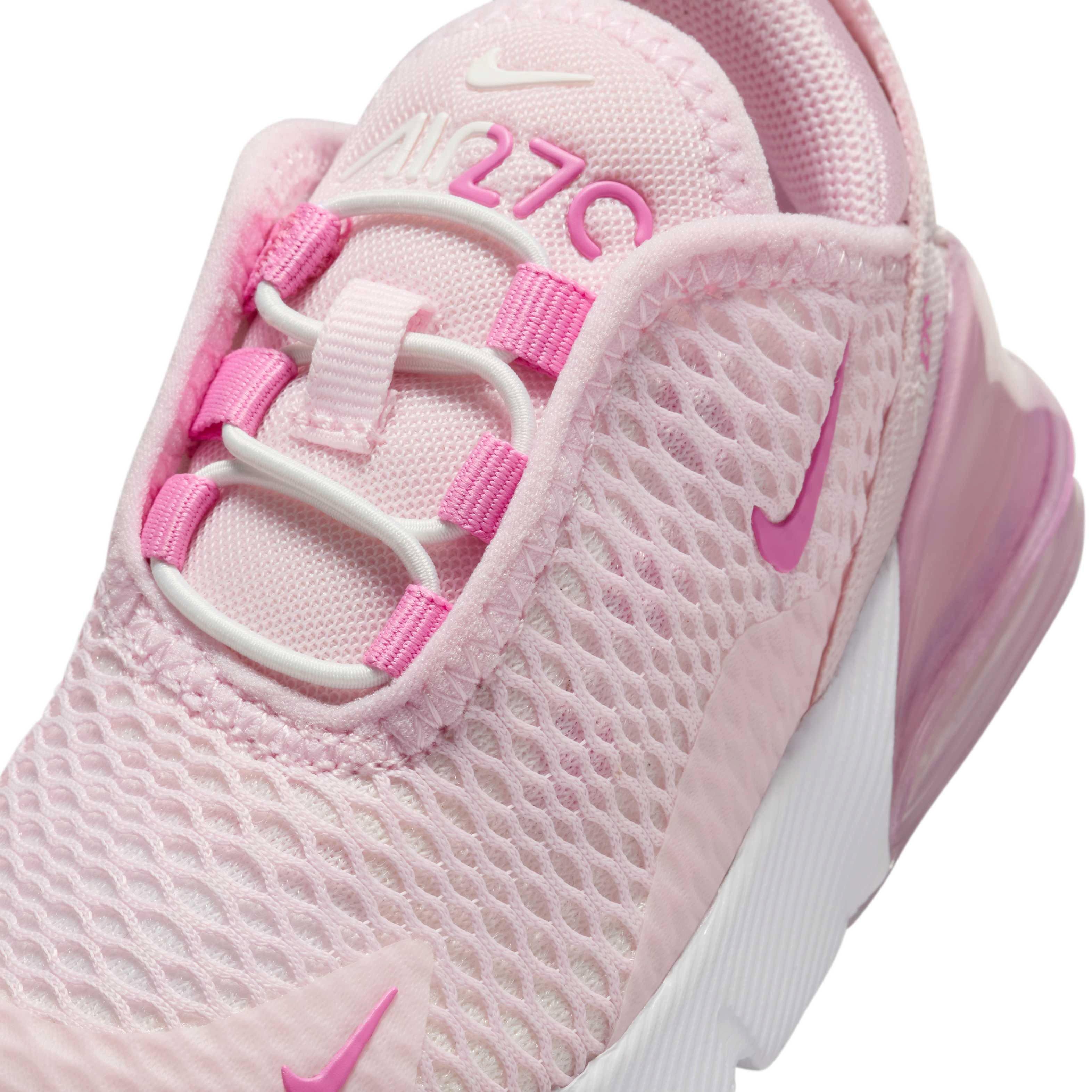 Nike Air Max 270 Infant Girls' "Pink Foam/Summit White/Platinum Violet/Playful Pink" Shoe