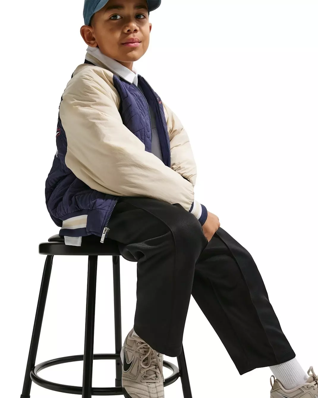 Nike Big Kids' Sportswear Polyknit Pants - Black - BLACK