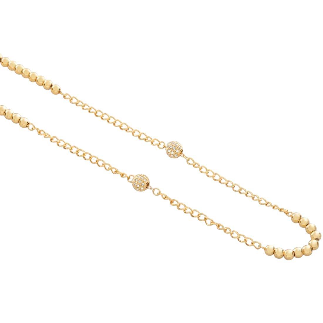 King Ice Our Father Rosary Chain - GOLD