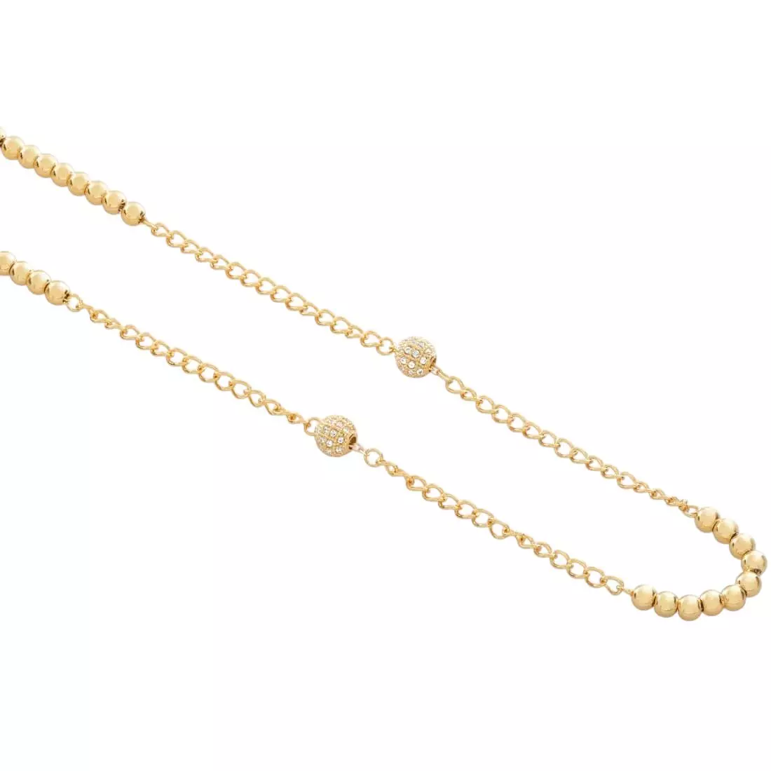 King Ice Our Father Rosary Chain - GOLD