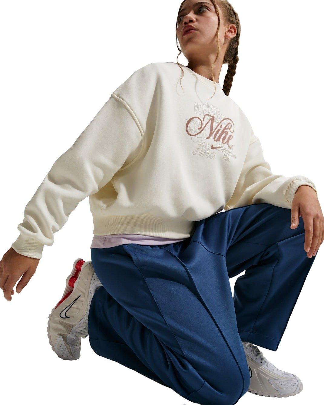 Nike Big Kids' Sportswear Polyknit Pants - Blue - BLUE Thumbnail View 6