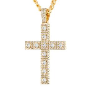 King Ice Cross of Centrality Necklace - GOLD