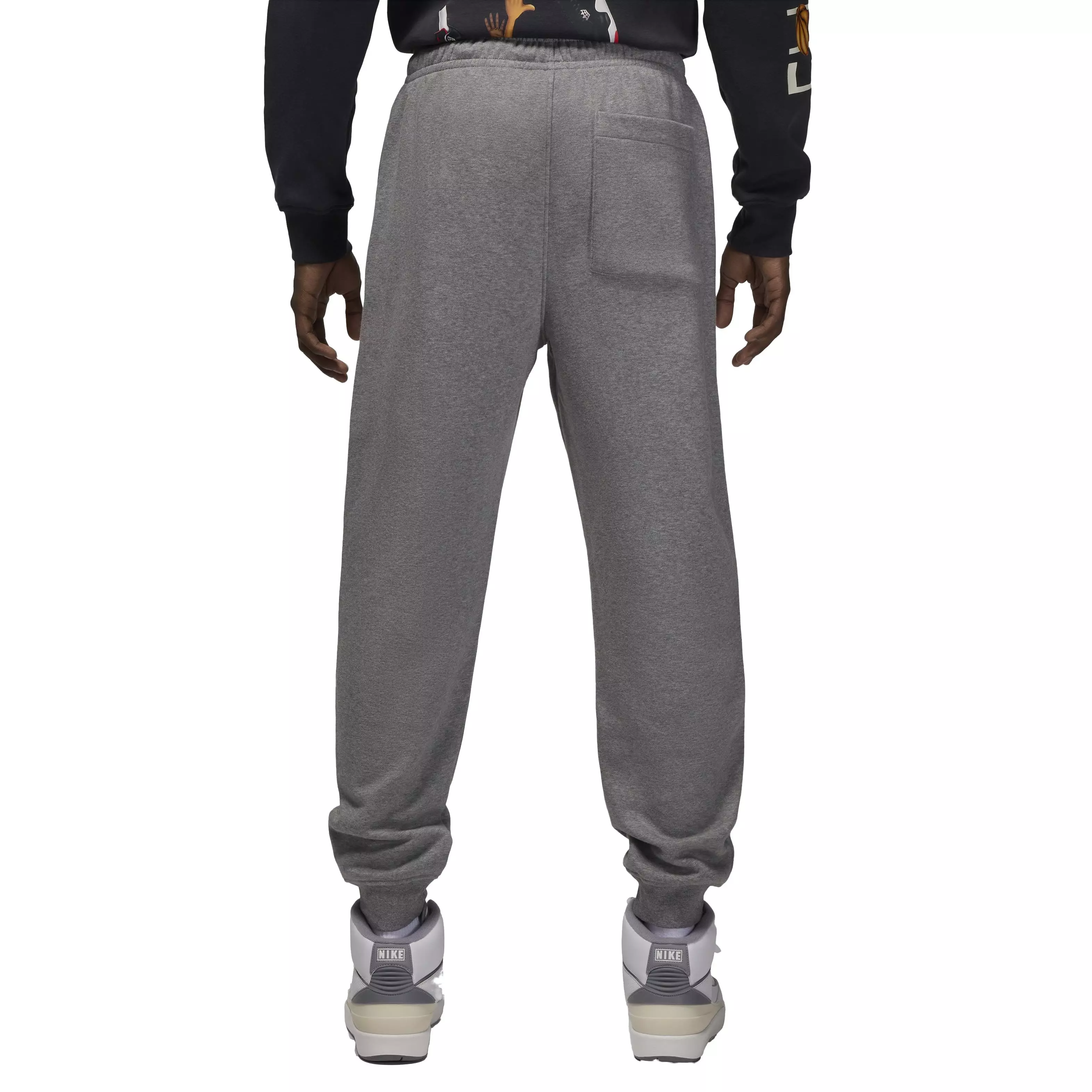 Jordan Men's Brooklyn Fleece Pants - GREY