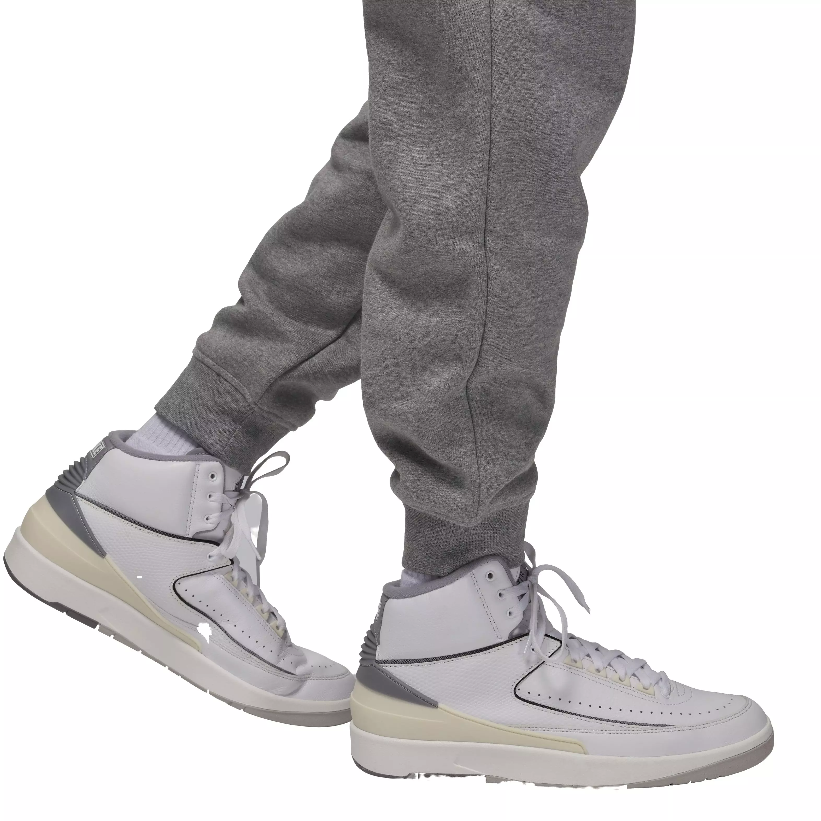 Jordan Mens Brooklyn Fleece Pants - GREY